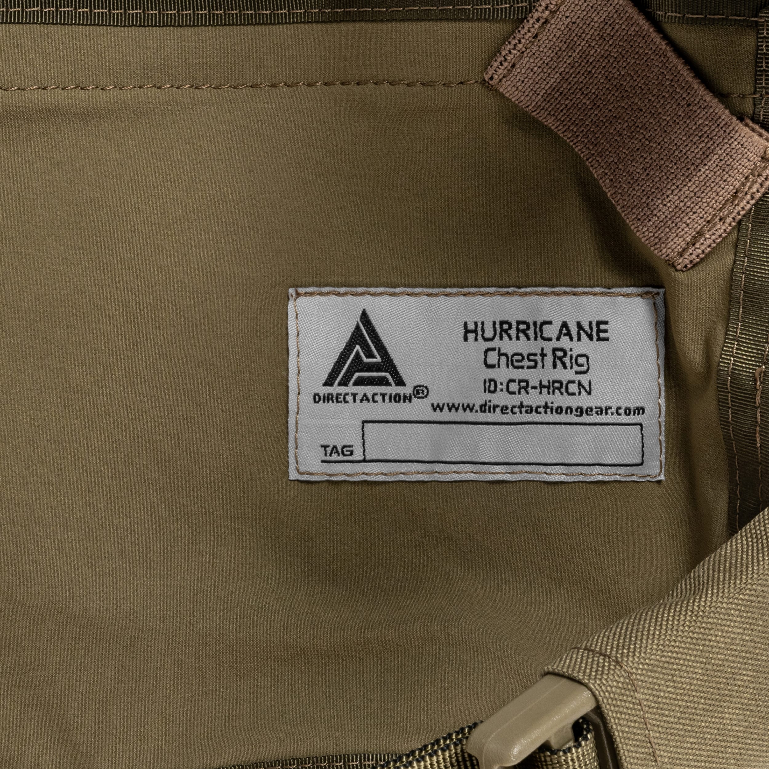 Direct Action Hurricane Hybrid Chest Rig taktikai mellény - Adaptive Green