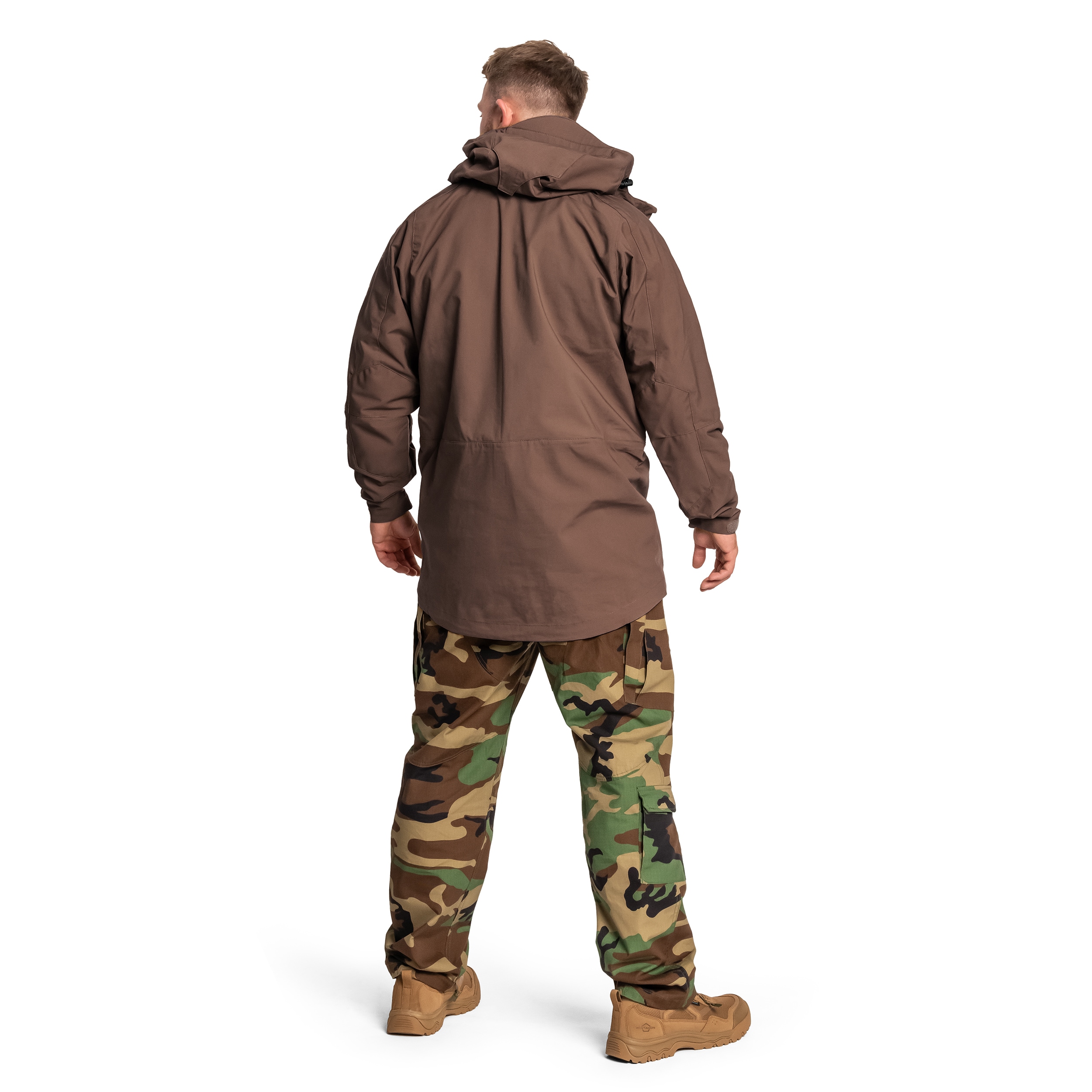 Helikon Pilgrim Anorak kabát - Earth Brown/Black