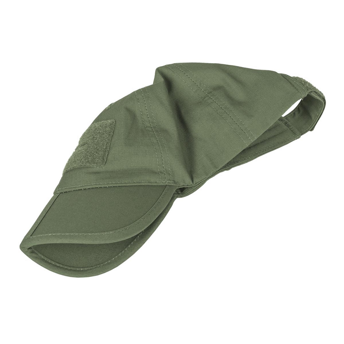 Helikon Folding PolyCotton Rip-Stop velcro baseball sapka - Olive Green