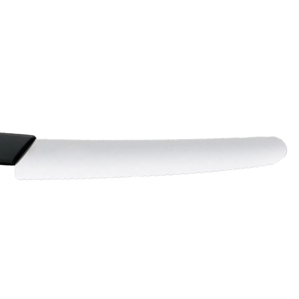 Victorinox Modern konyhai kés Black - fogazott 22 cm