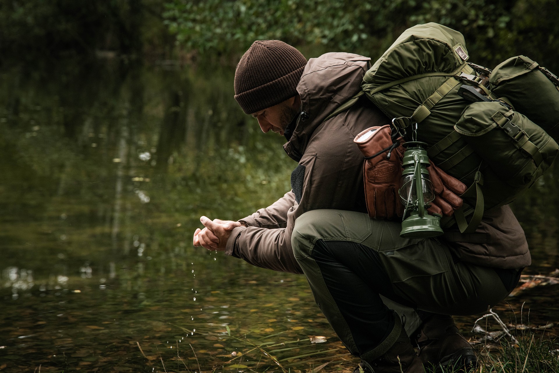 Helikon Matilda hátizsák 50 l - Olive Green