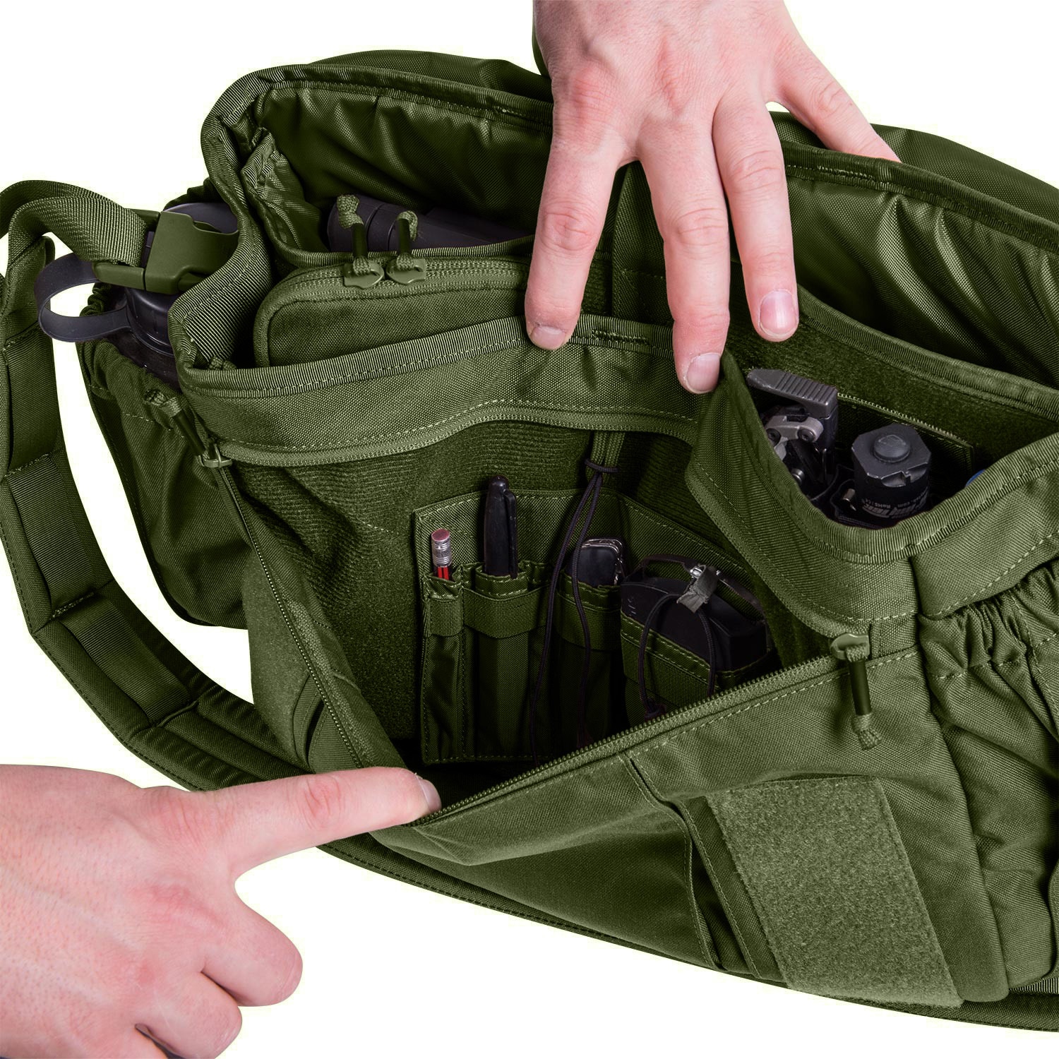 Helikon Urban Courier Medium táska 9,5 l - Olive Green