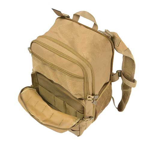 8Fields Multipurpose Expandable Backpack hátizsák 12-24 l - Coyote