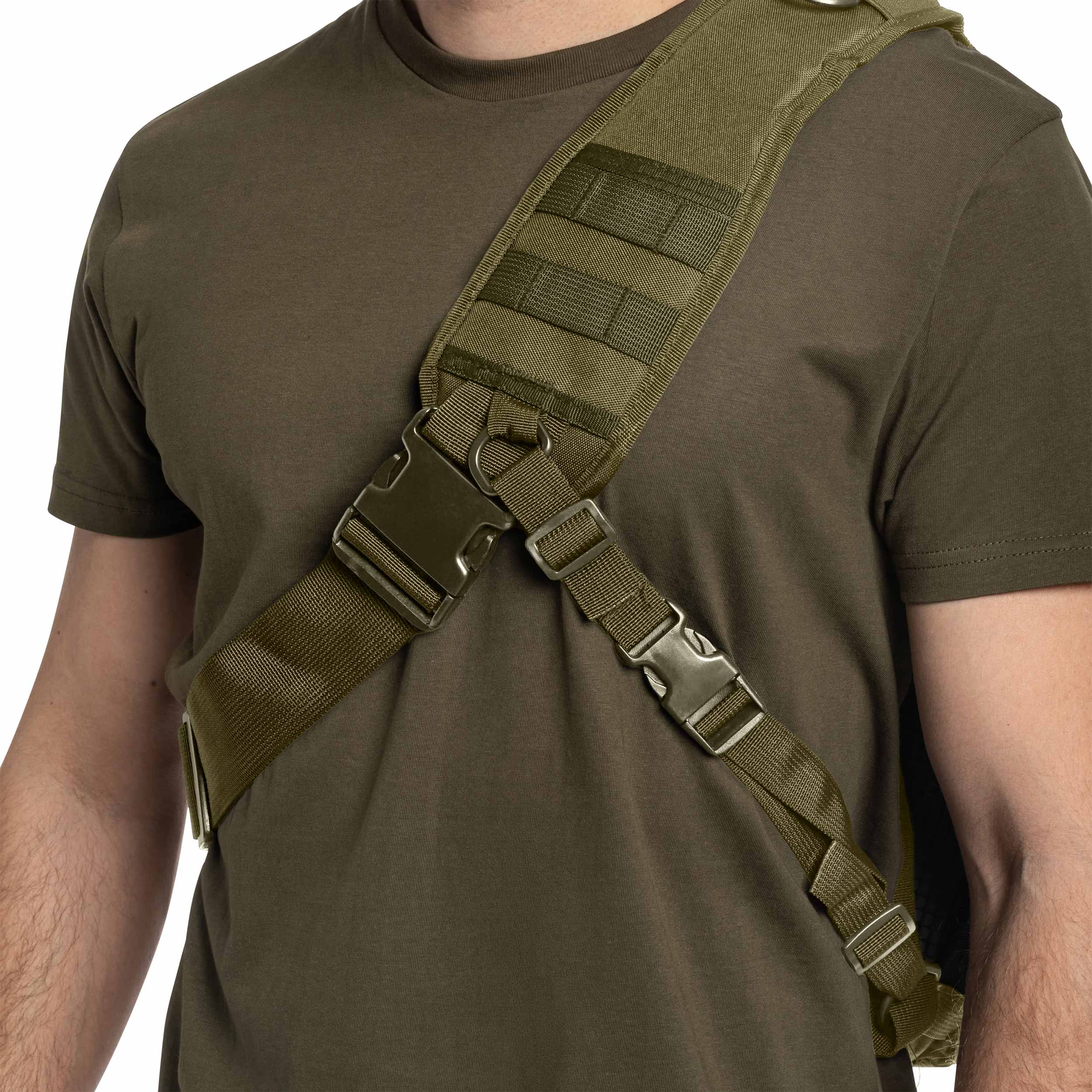 Badger Outdoor Sling Tactical Large válltáska - Olive