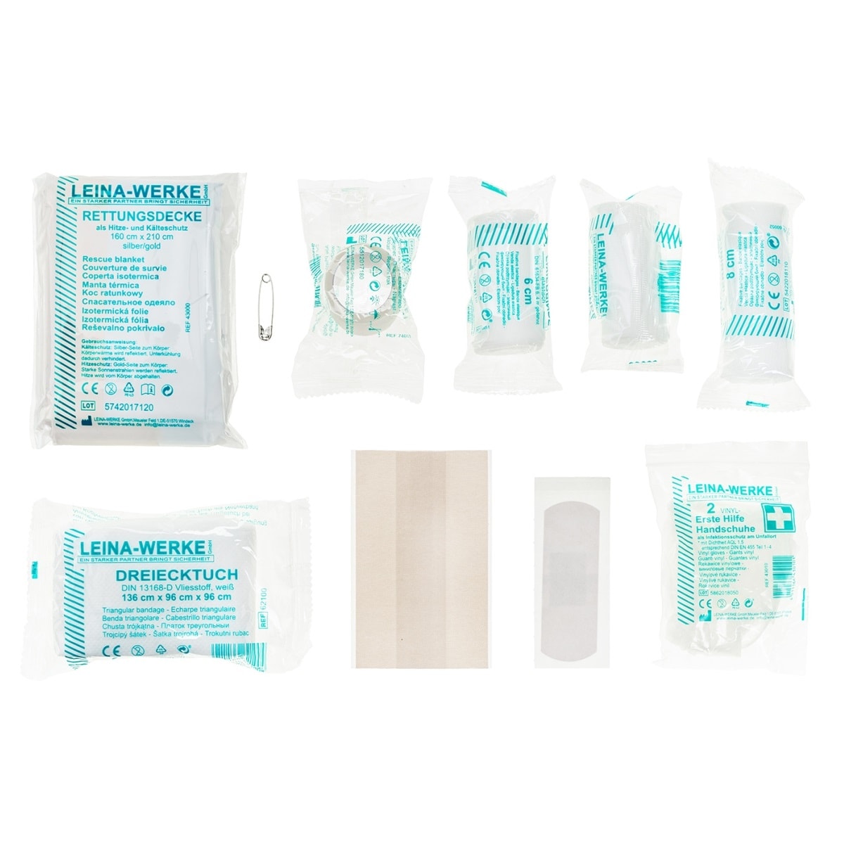 Vera személyes elsősegély készlet - piros