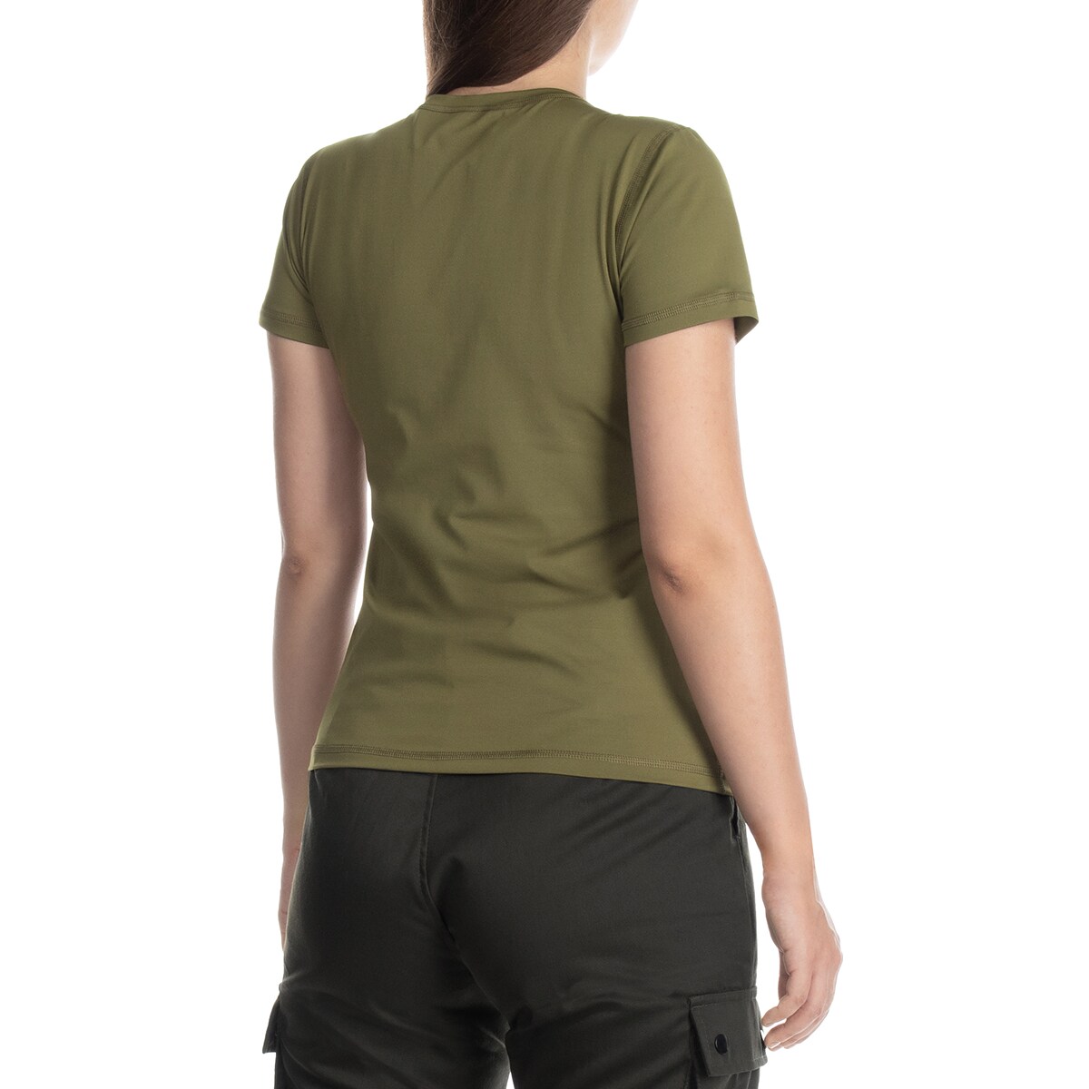 Greg Tactical TC03 Short Sleeve női thermoaktív póló - Khaki