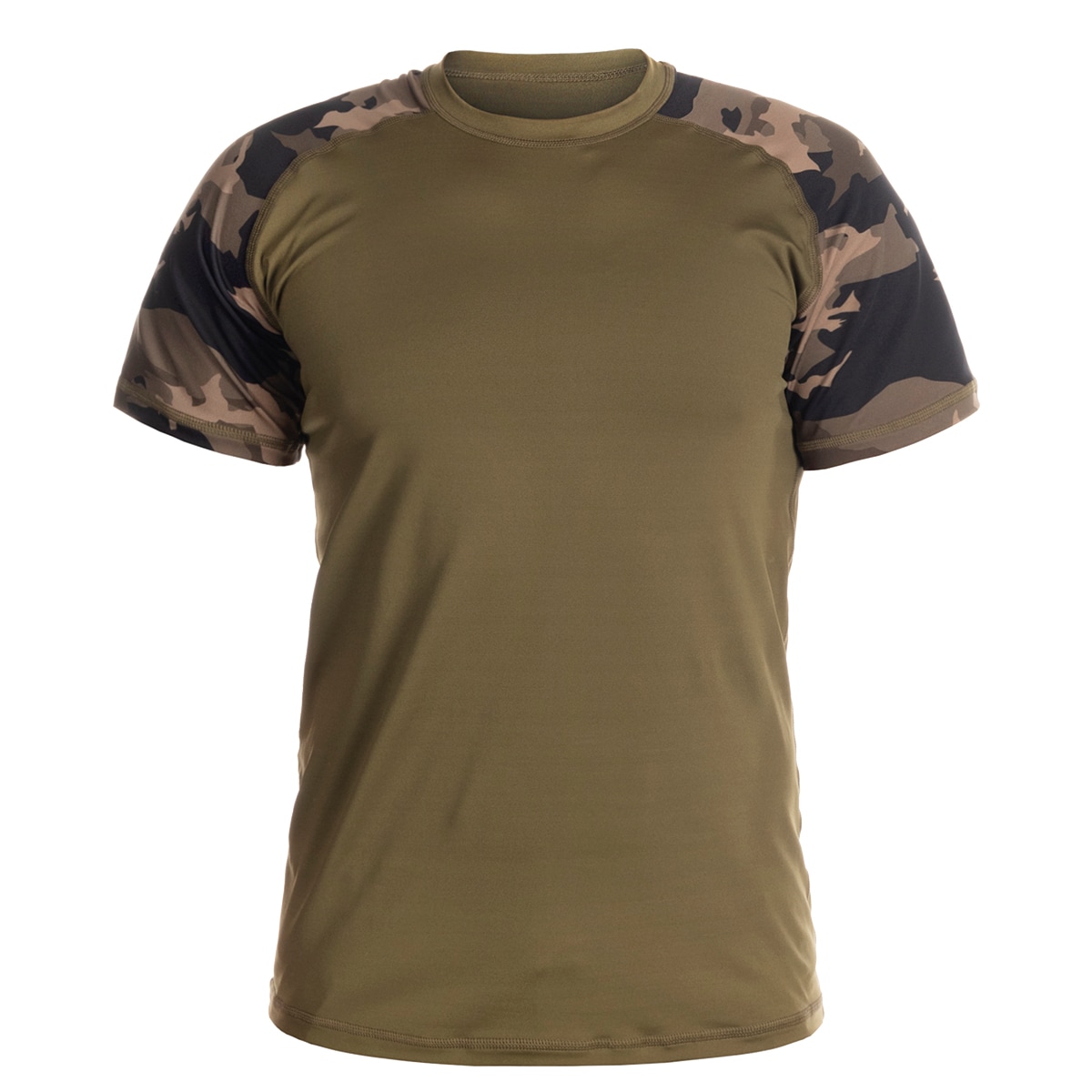 Greg Tactical TC02 Short Sleeve thermoaktív póló - Camo/Khaki