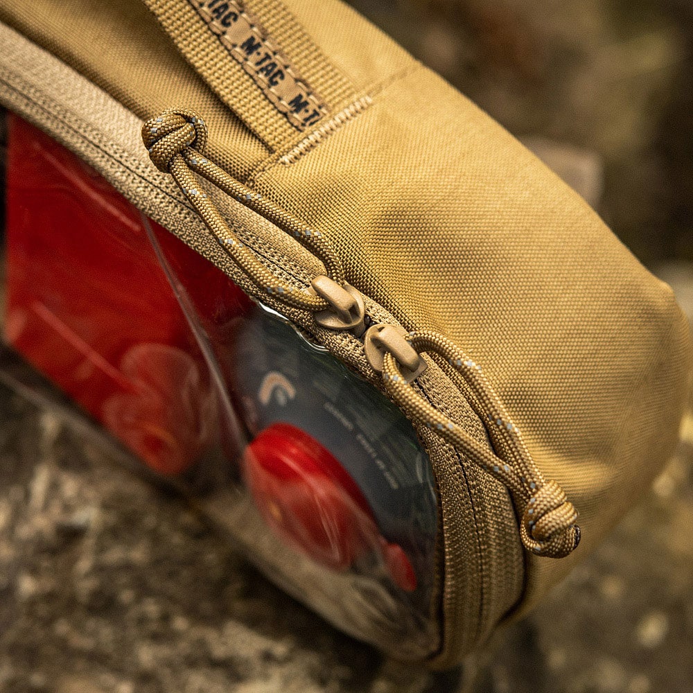 M-Tac Elite Medium átlátszó rendszerező - Coyote