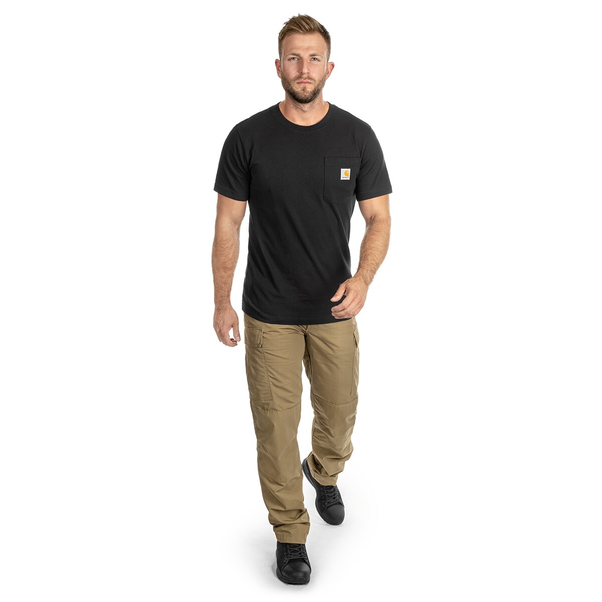 Carhartt K87 Pocket T-shirt póló - Black