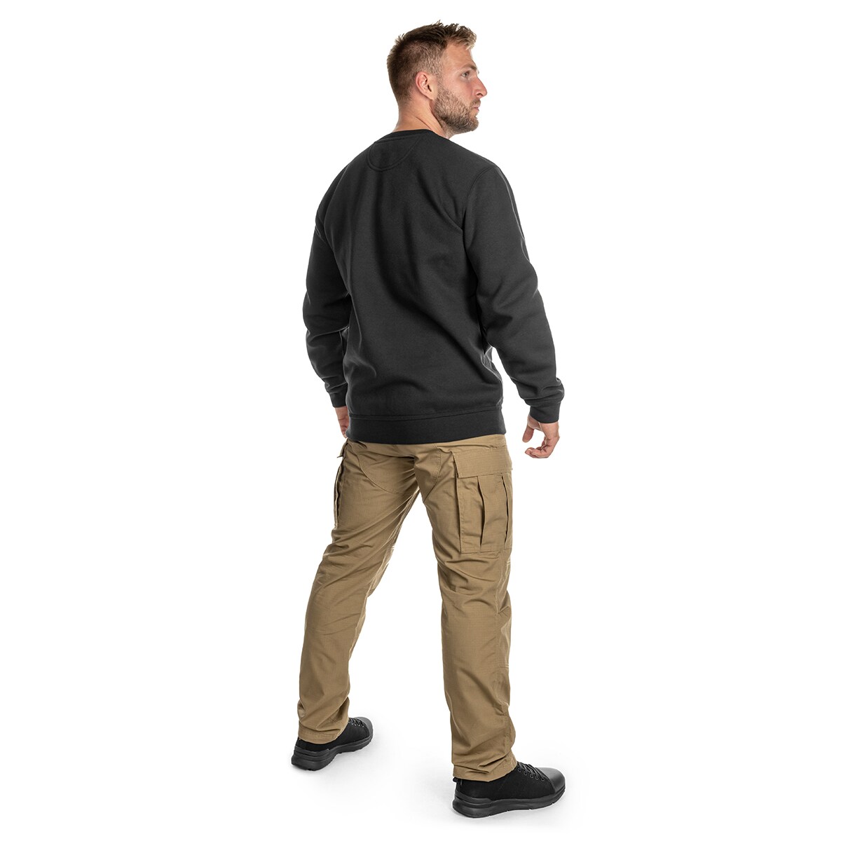 Carhartt Midweight Crewneck Sweatshirt pulóver - Black