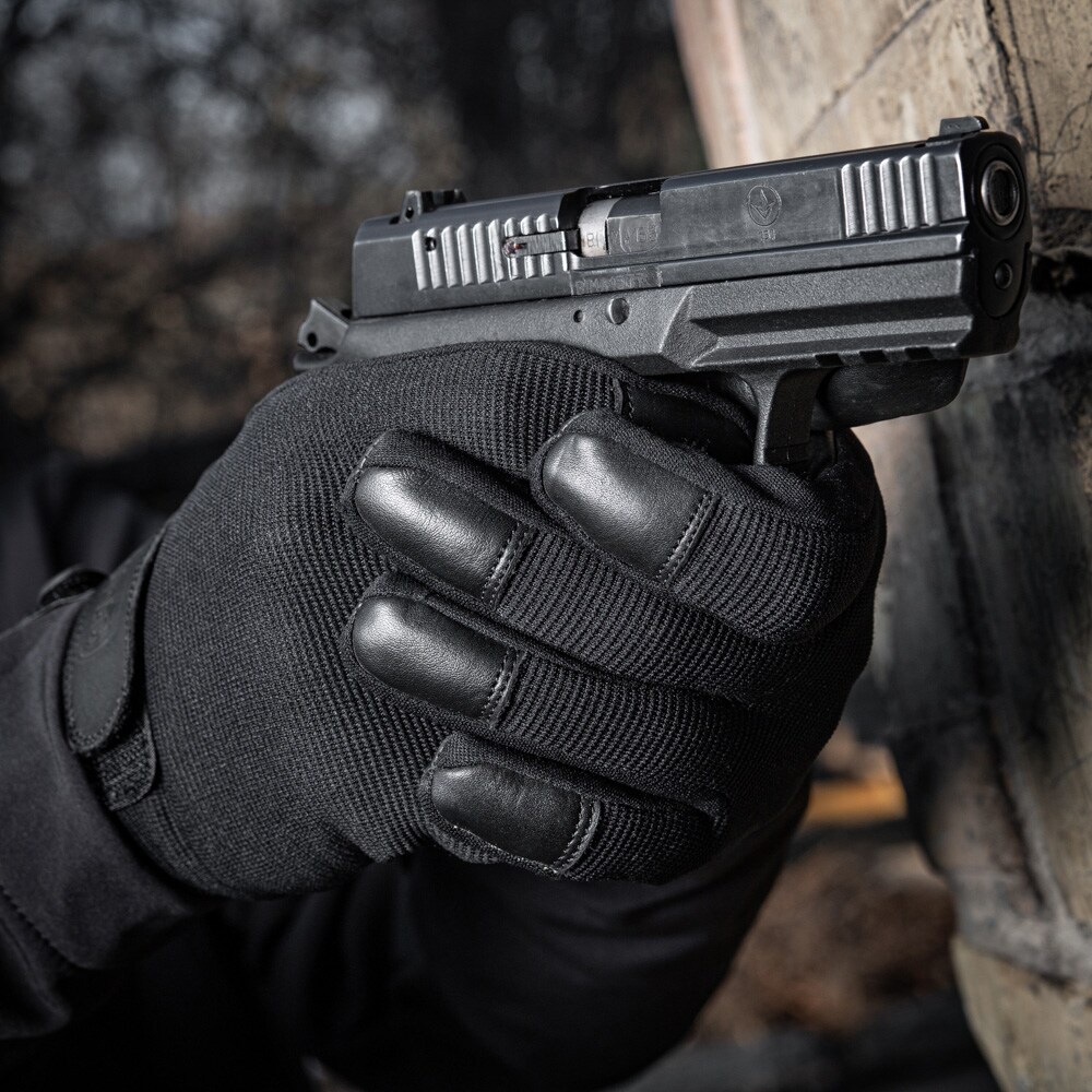 M-Tac Police taktikai kesztyű - Black