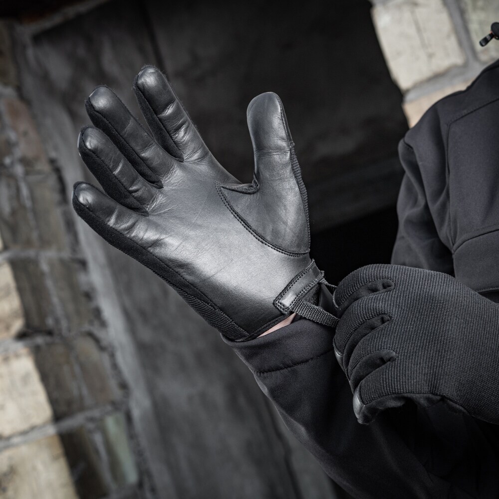 M-Tac Police taktikai kesztyű - Black