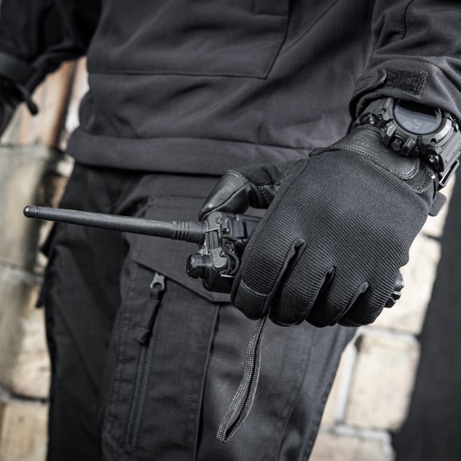 M-Tac Police taktikai kesztyű - Black