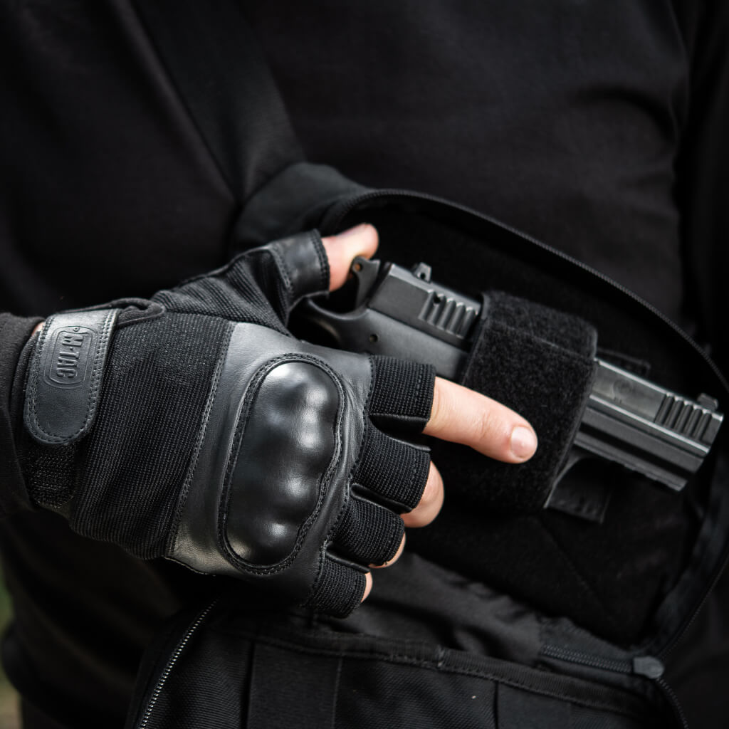 M-Tac Assault Tactical Mk.4 taktikai ujjatlan kesztyű - Black