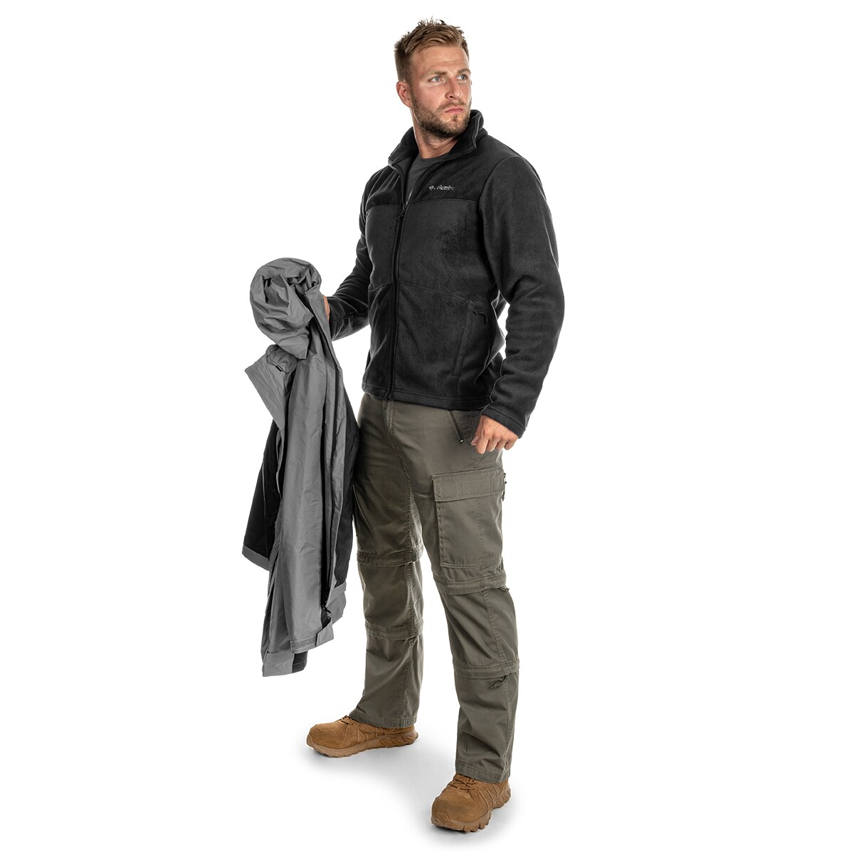 Columbia Tunnel Falls Interchange City kabát - Grey/Black
