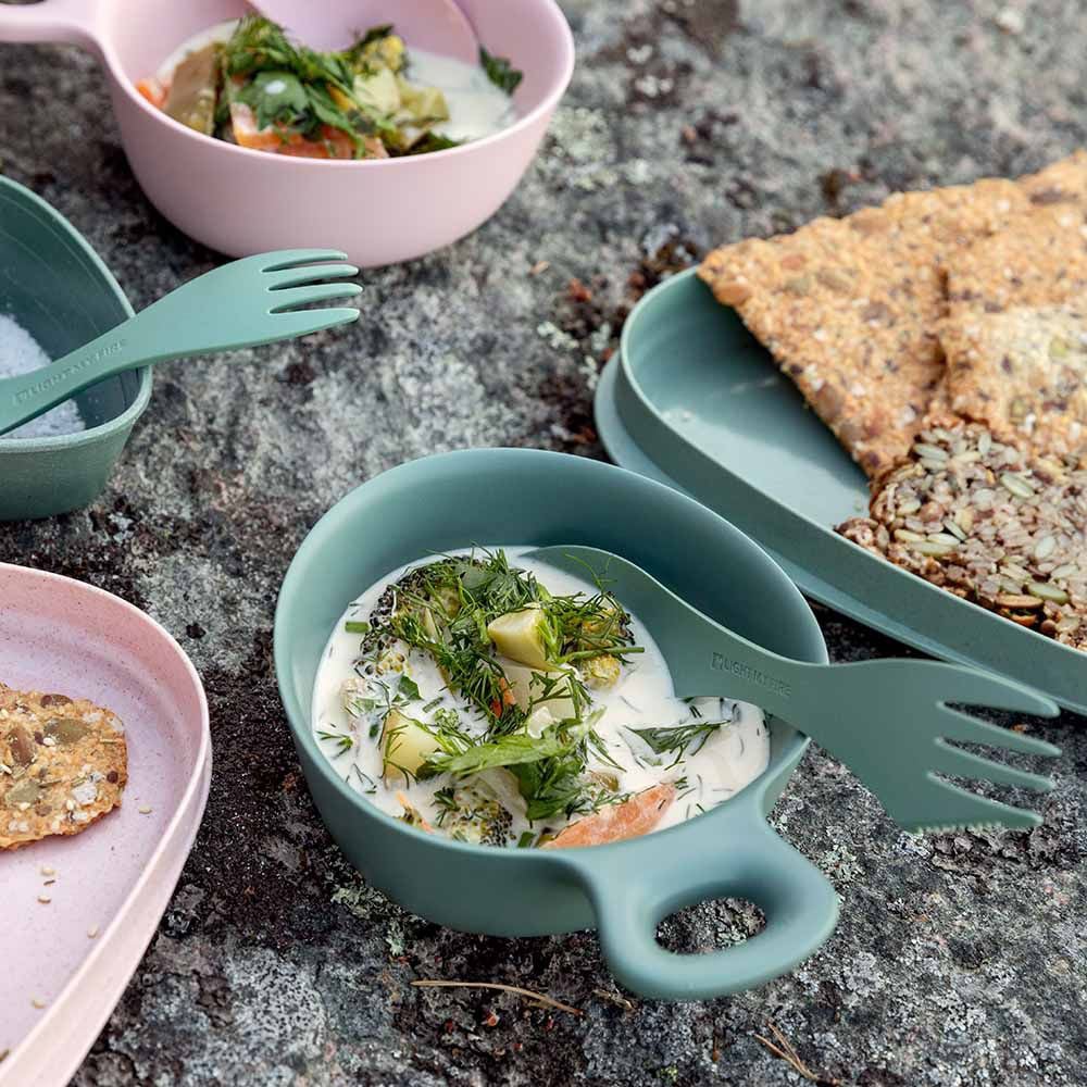 Light My Fire Outdoor MealKit Bio kemping edénykészlet - Hazy Blue