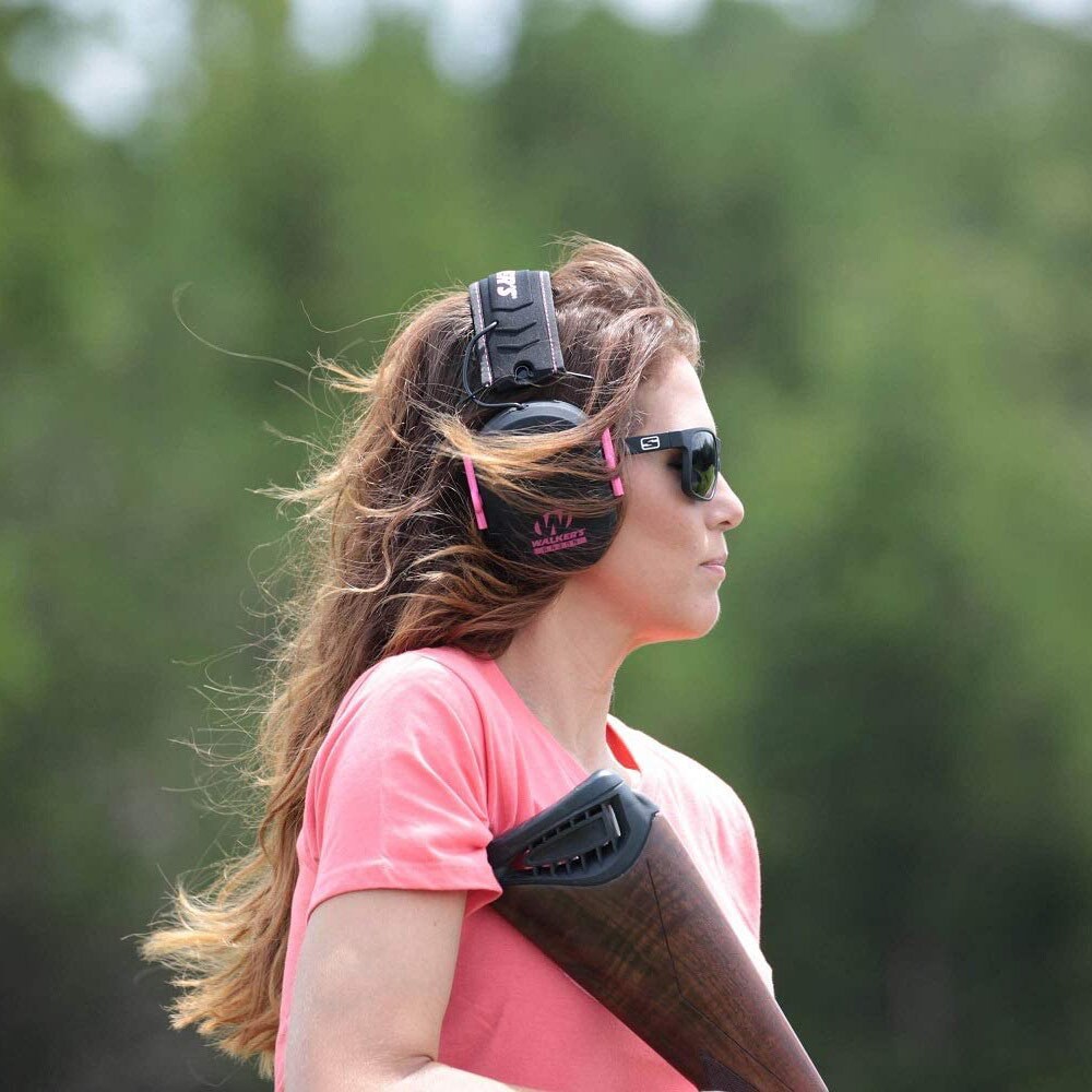 Walker's Razor Slim aktív hallásvédő - Pink