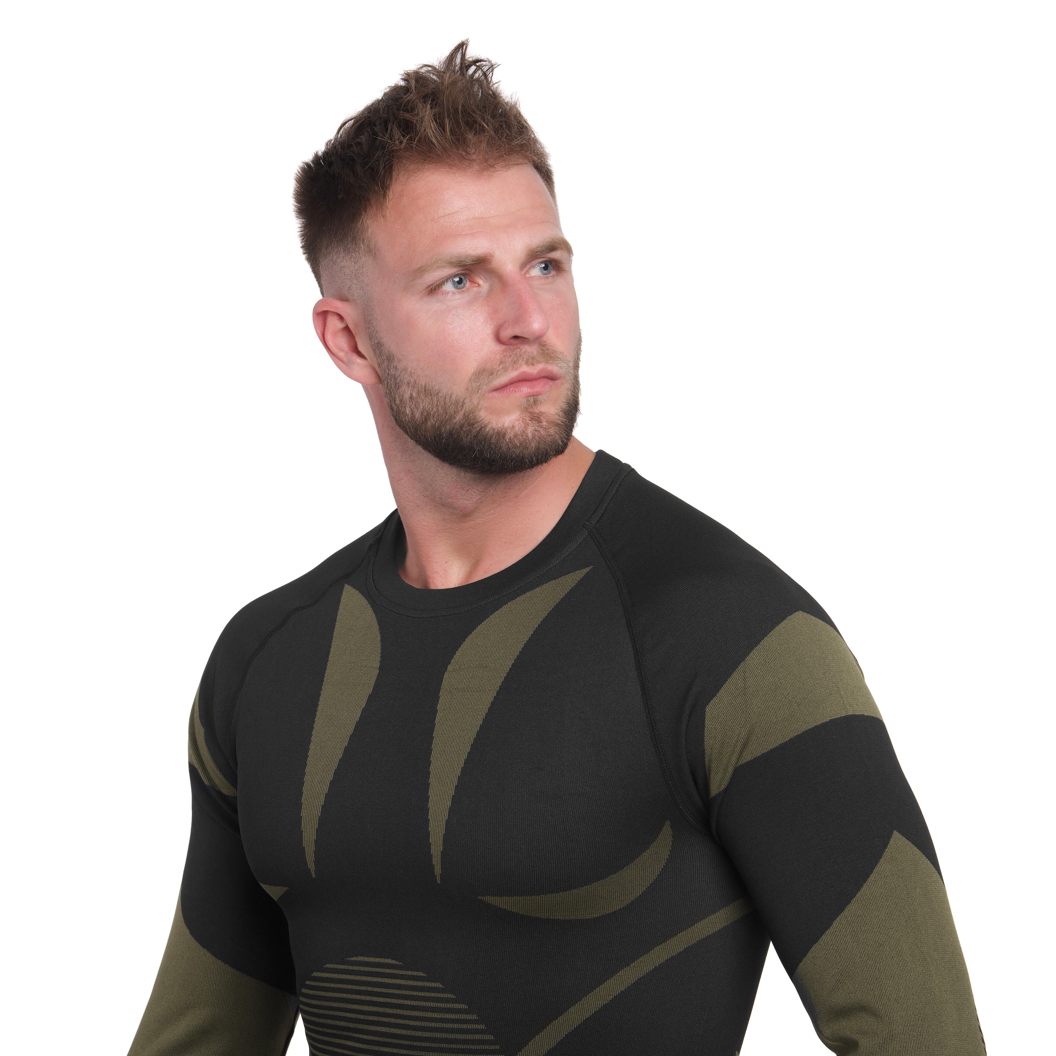 Mil-Tec 4-Way Stretch Performance termoaktív fehérnemű - Black