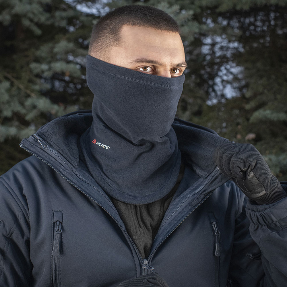 M-Tac Polartec anatómiai csősál húzózsinórral - Dark Navy Blue