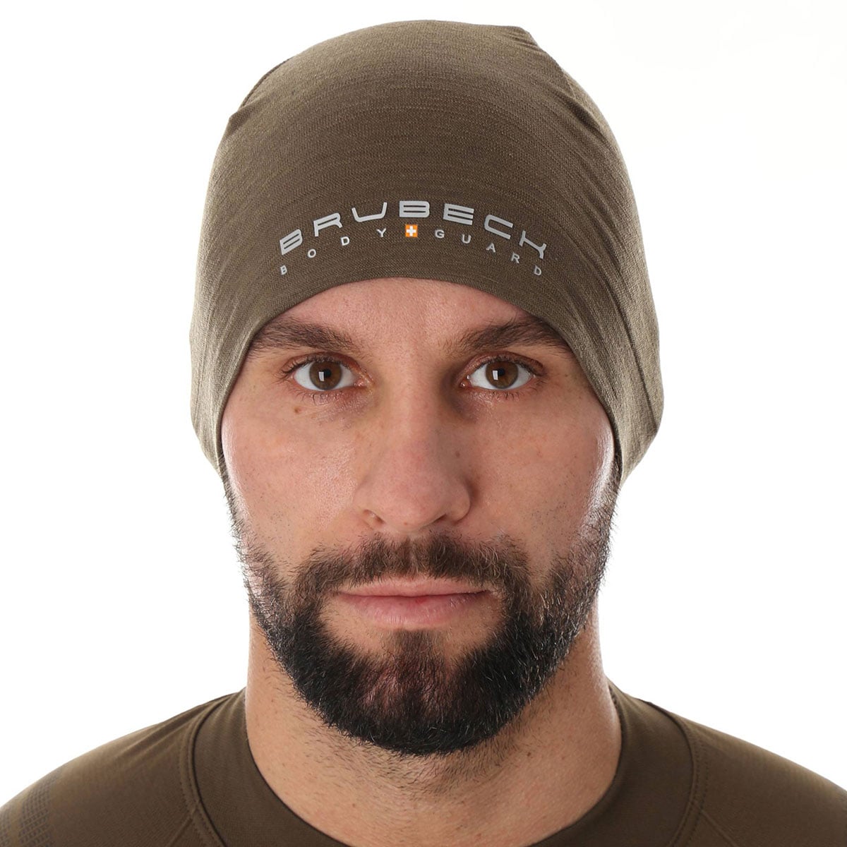 Brubeck Ranger Merino termoaktív sapka - Khaki