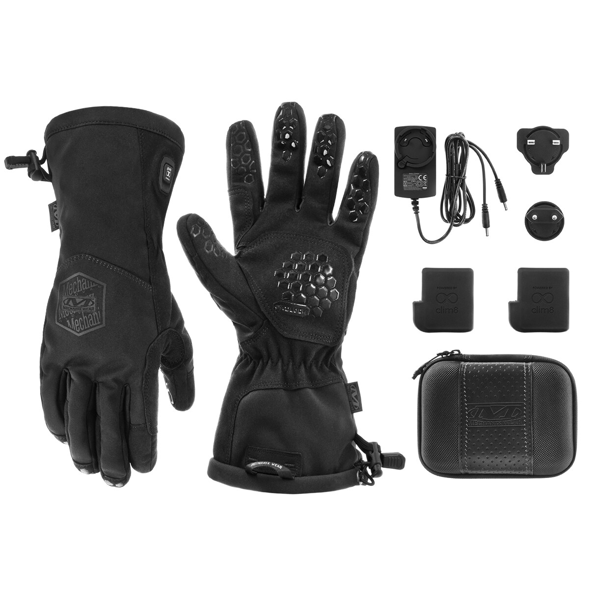 Mechanix Wear ColdWork Heated Clim8 fűthető kesztyű - Black