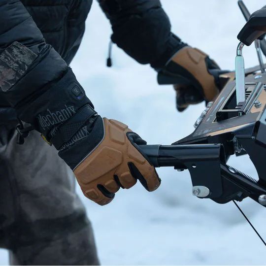 Mechanix Wear ColdWork M-Pact Heated fűthető kesztyű - Brown/Black