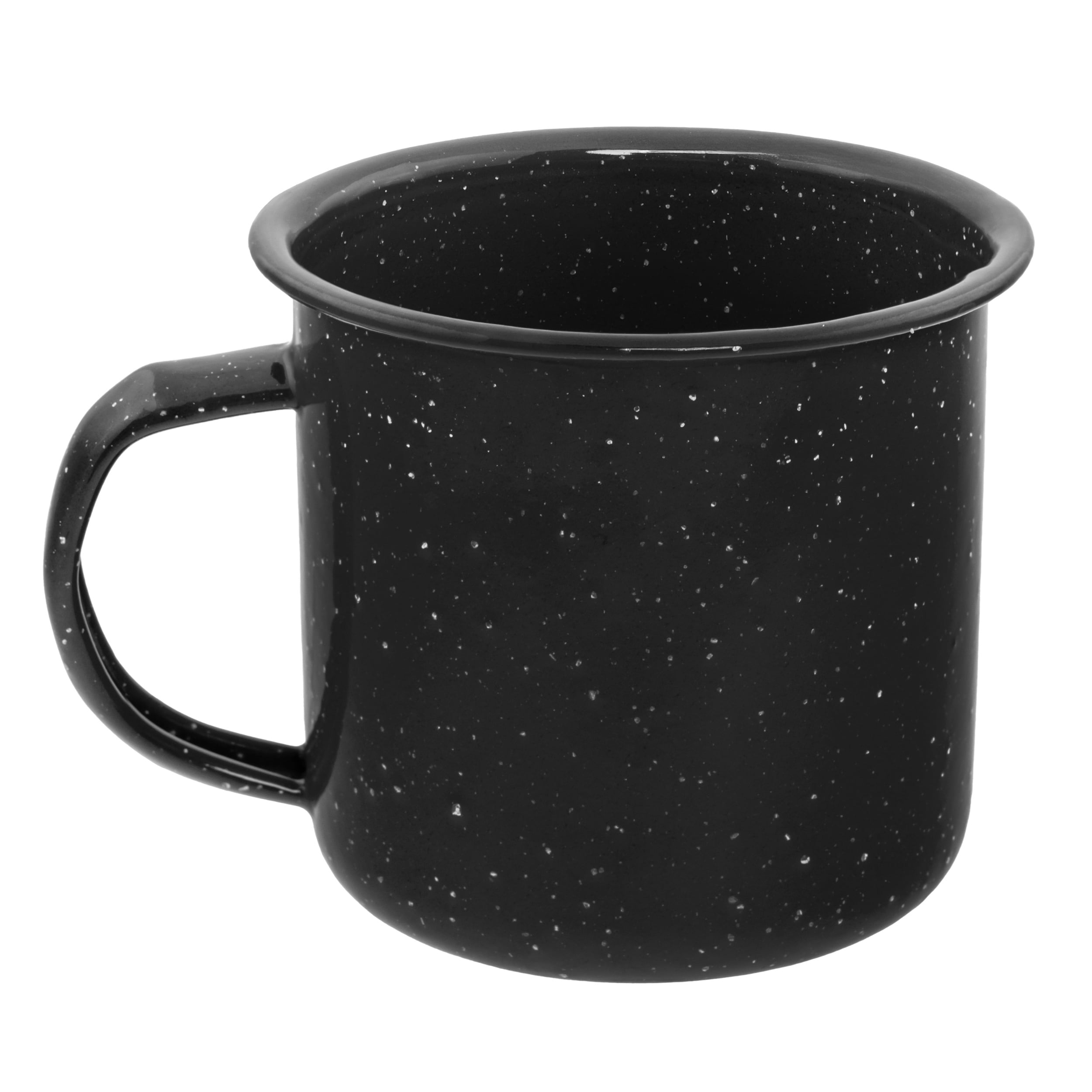 Mil-Tec Western acél bögre 350 ml - Black