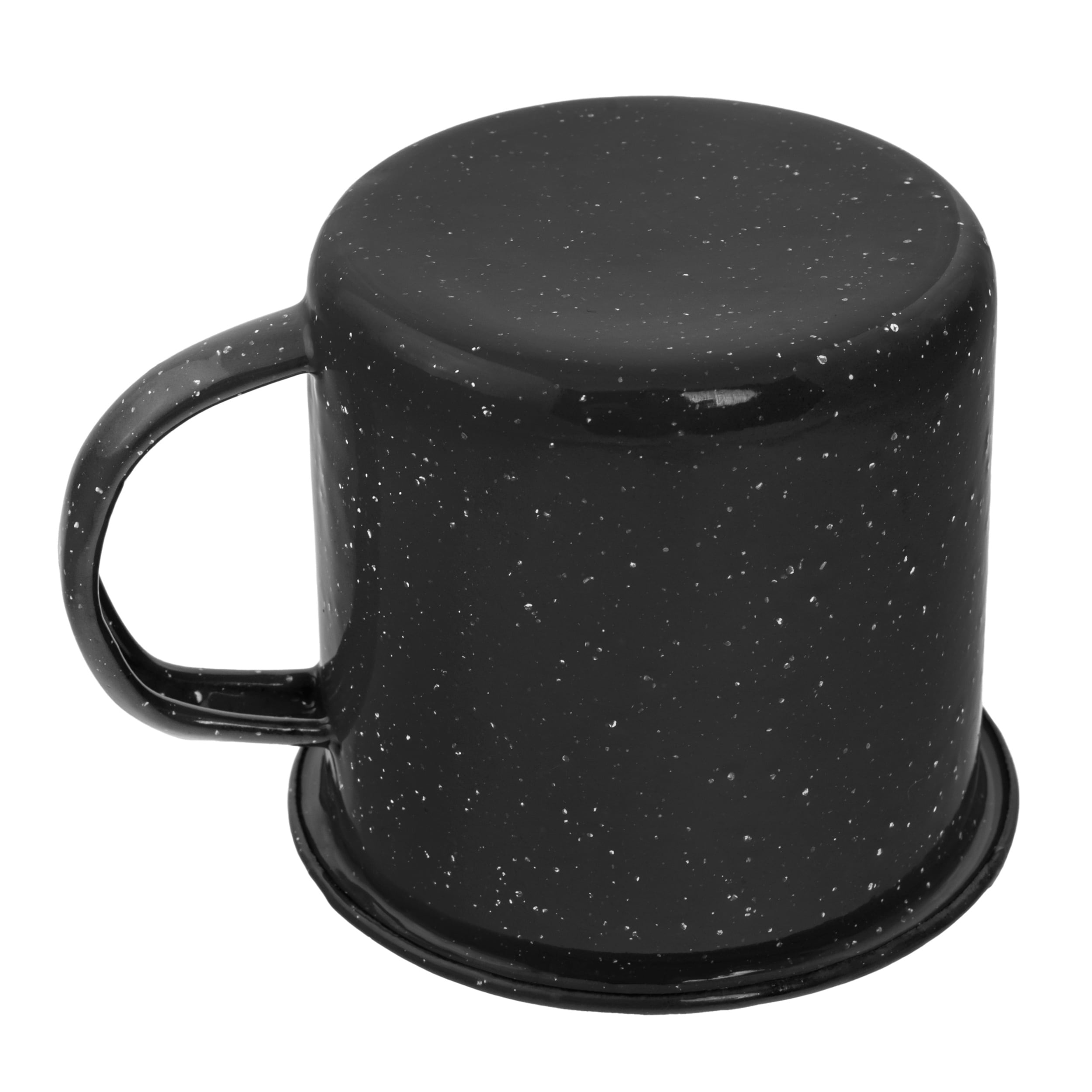 Mil-Tec Western acél bögre 350 ml - Black