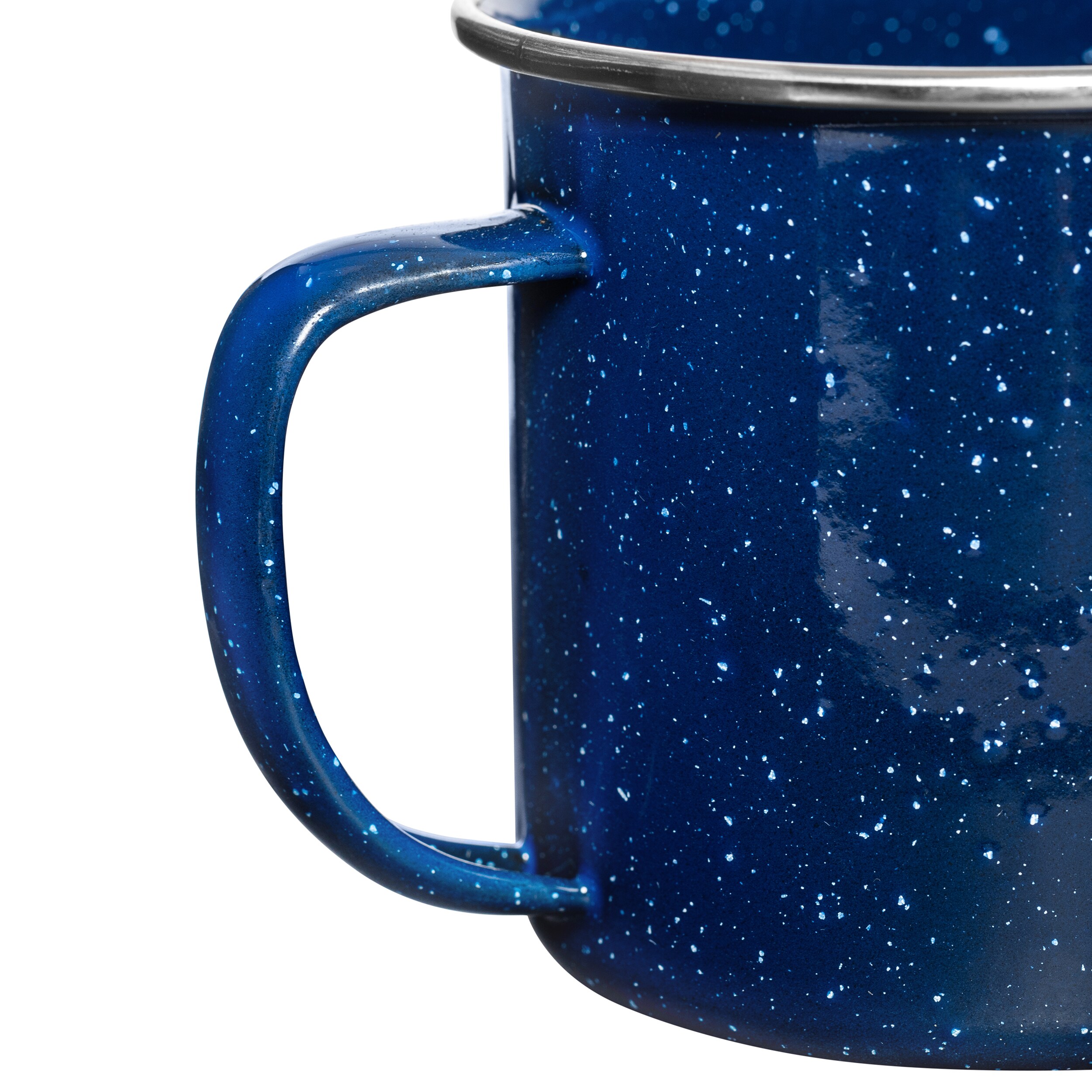 Mil-Tec Western acél bögre 350 ml - Blue