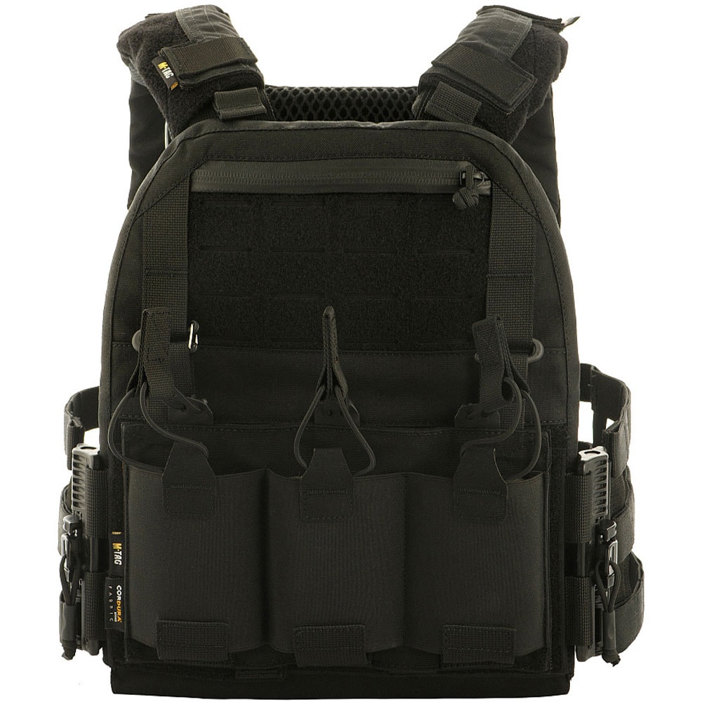 M-Tac Plate Carrier Cuirass QRS Black taktikai mellény - lemez S/M
