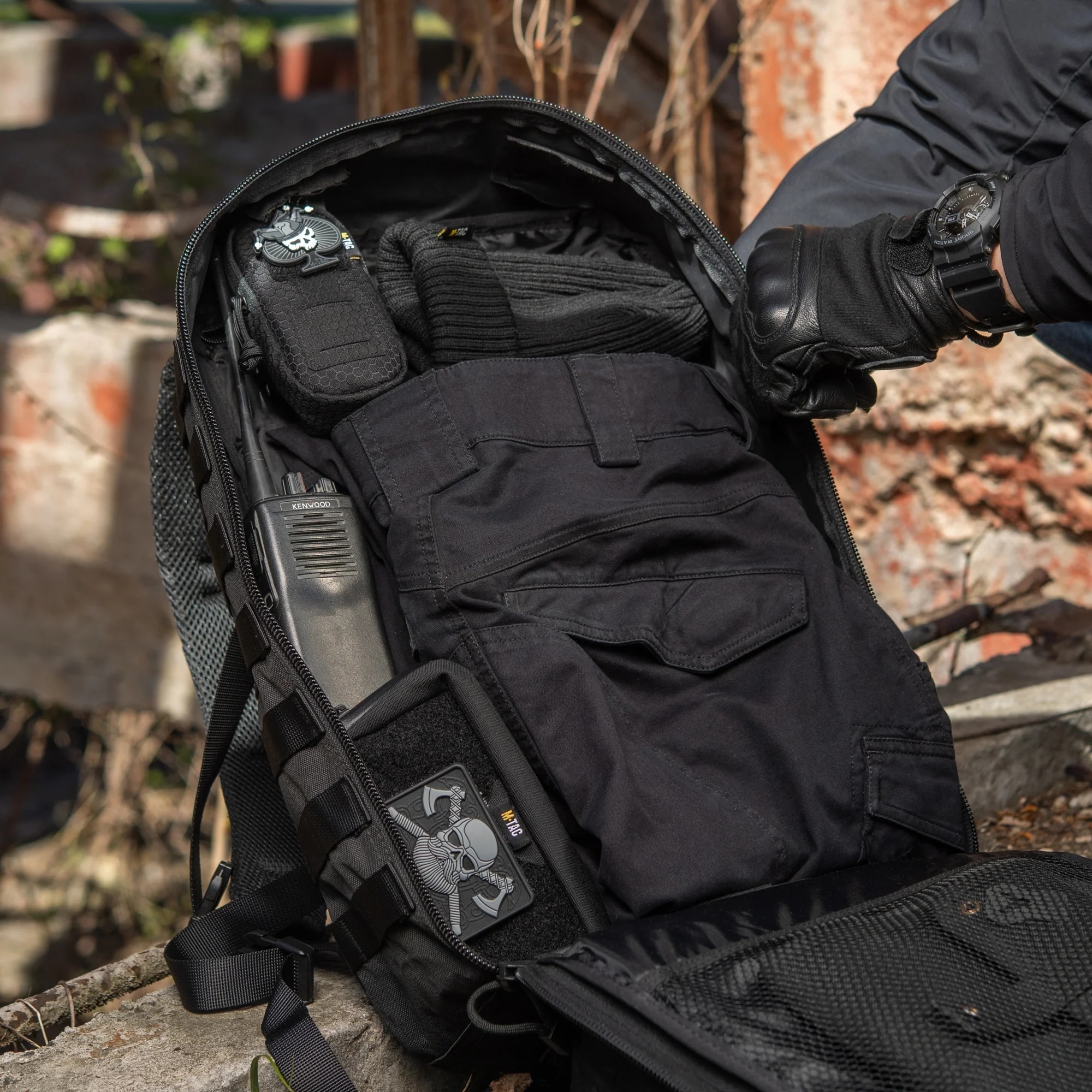 M-Tac Assault Pack hátizsák 20 l - Black