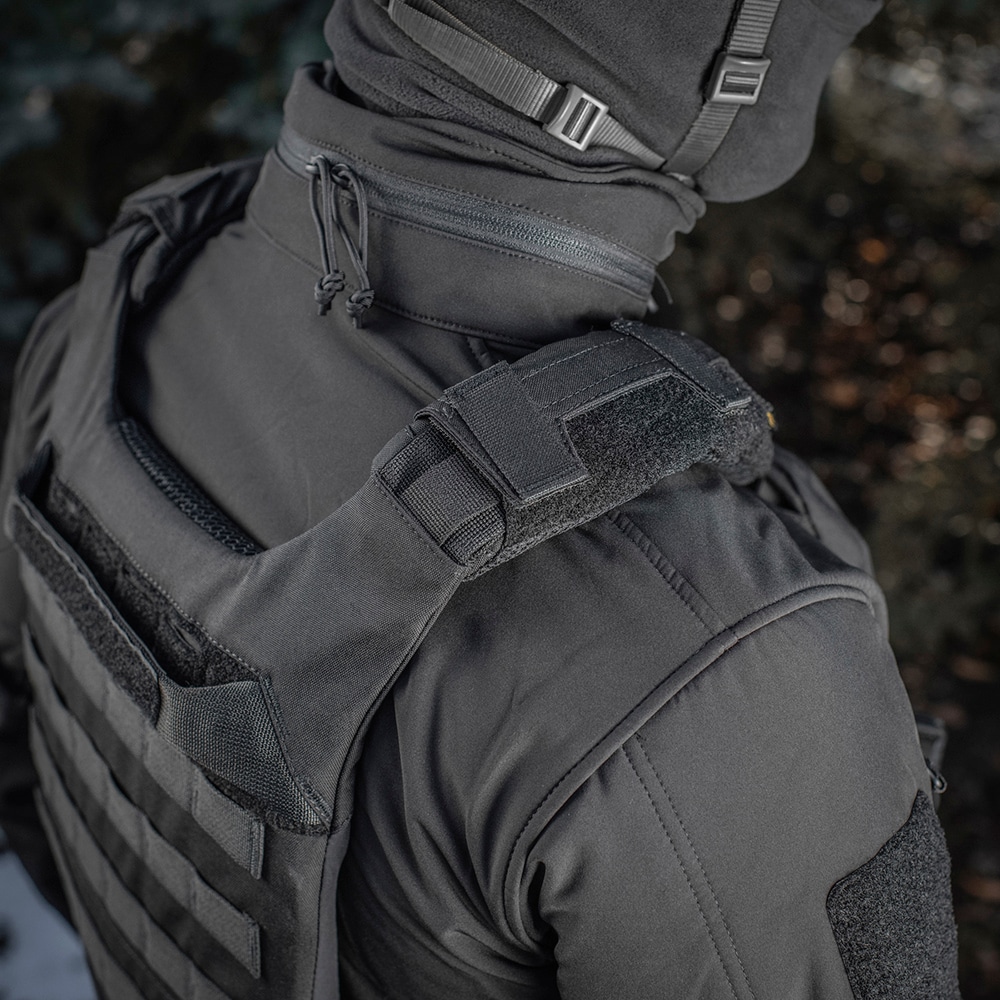M-Tac Plate Carrier Cuirass QRS Black  taktikai mellény - lemez L/XL
