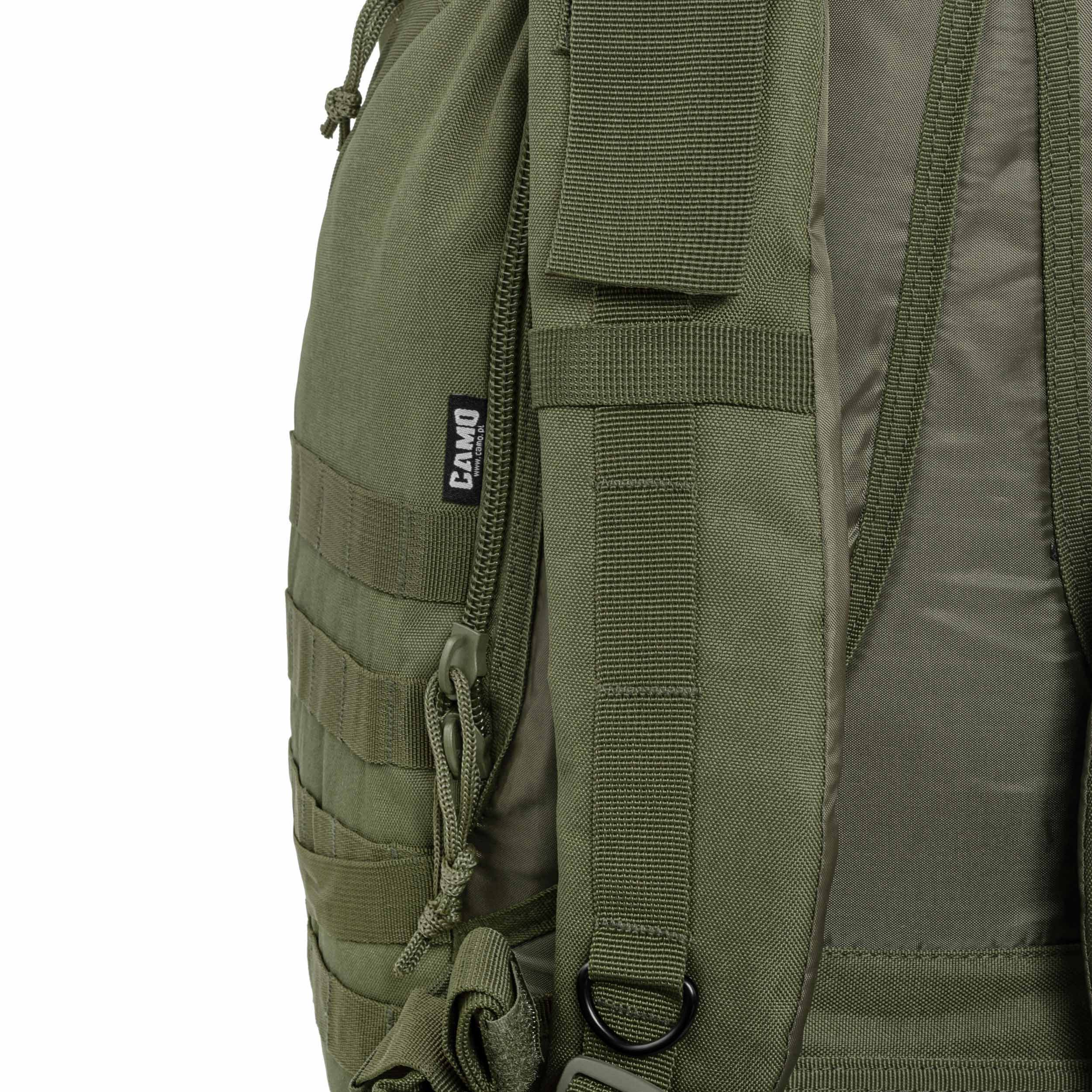 Camo Military Gear Overload hátizsák 60 l - Zöld