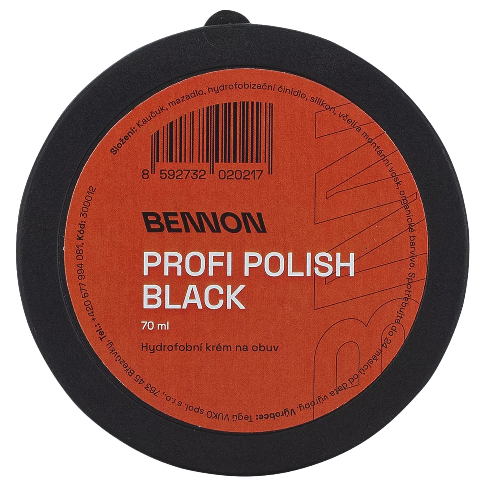 Bennon Profi Polish Black cipőkrém 70 ml - Black
