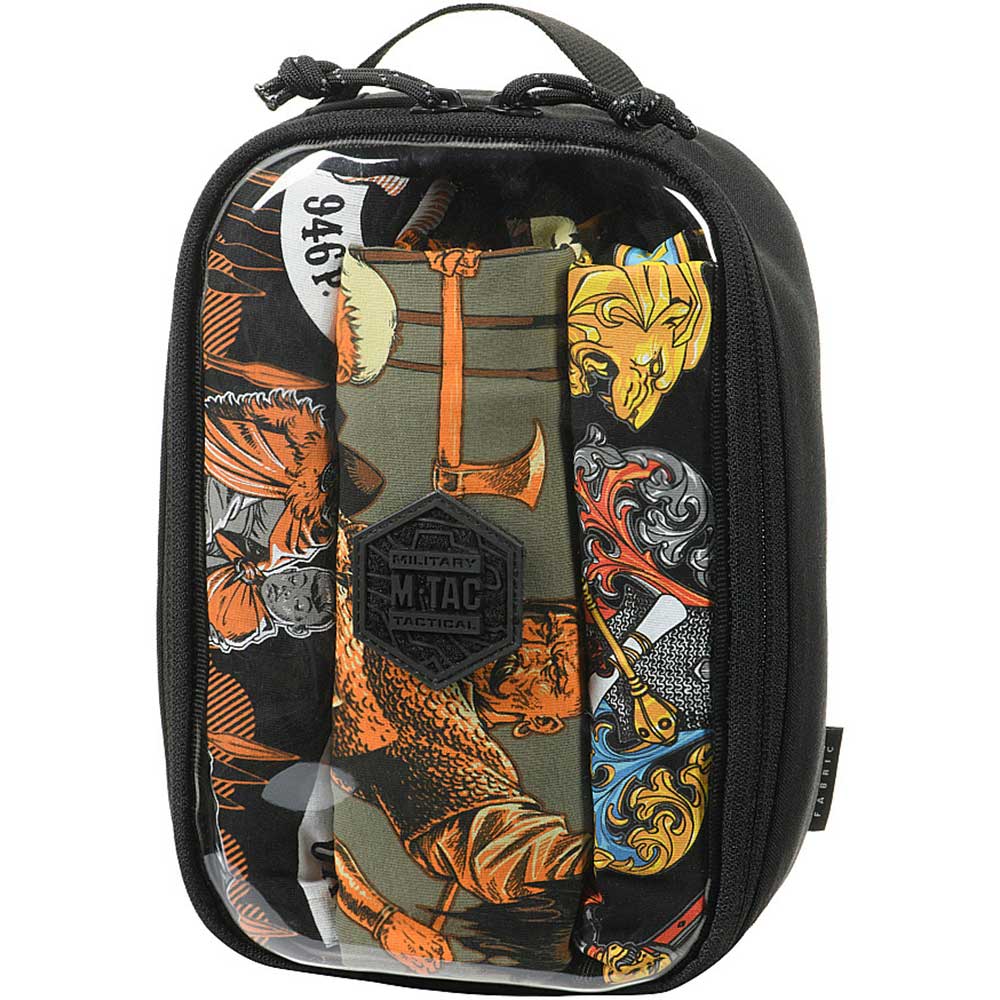 M-Tac Elite Gen.II Small átlátszó rendszerező - Black