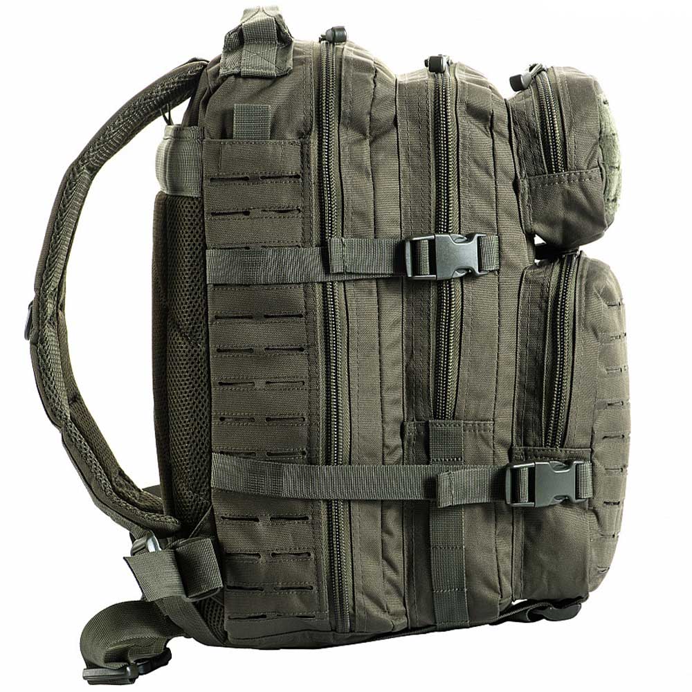 M-Tac Large Assault Pack Laser Cut hátizsák 36 l - Olive
