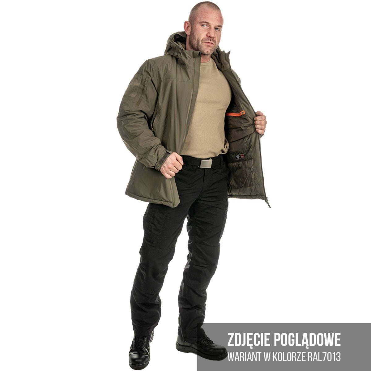 Pentagon Hoplite Parka kabát - Woodland
