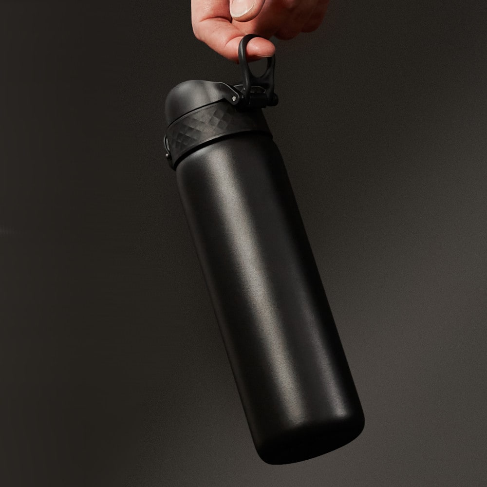 ION8 Stainless Steel kulacs 600 ml - Black