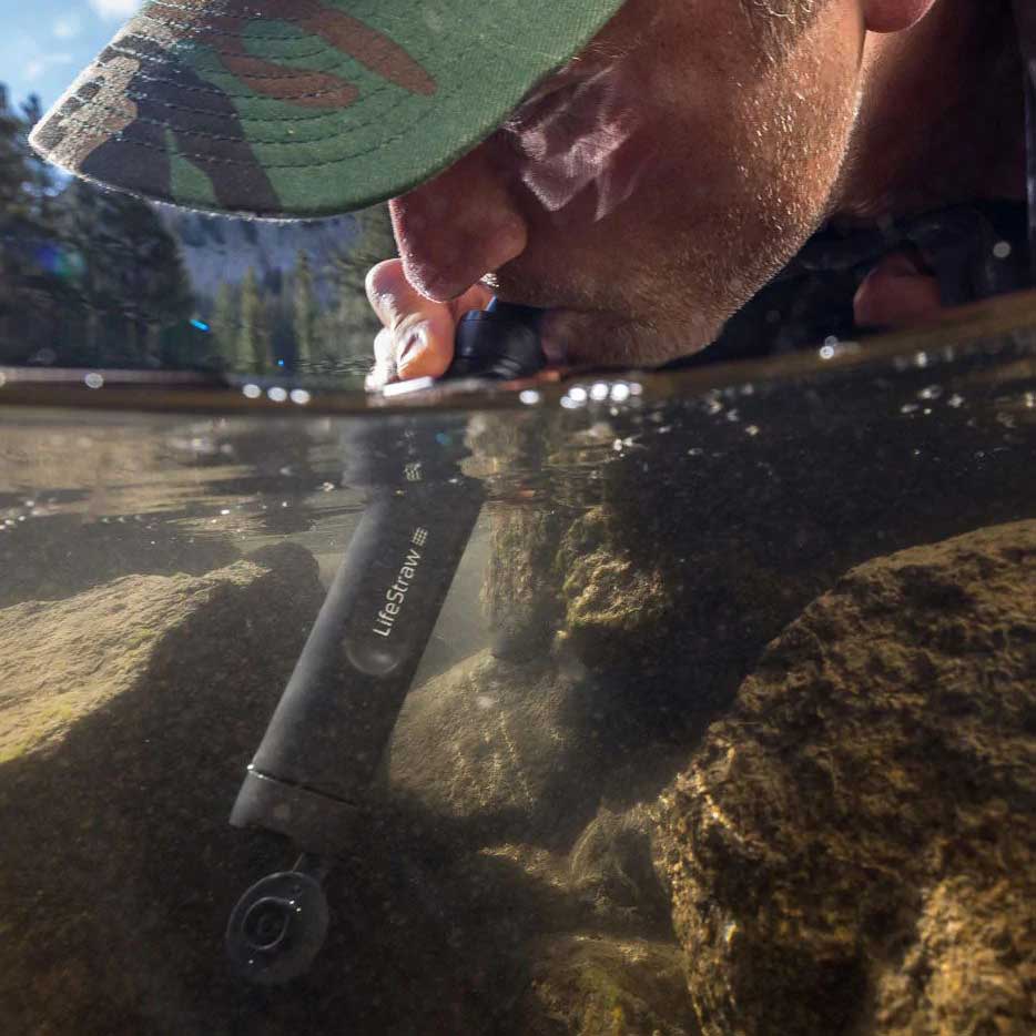 LifeStraw Peak Personal vízszűrő - Dark Gray