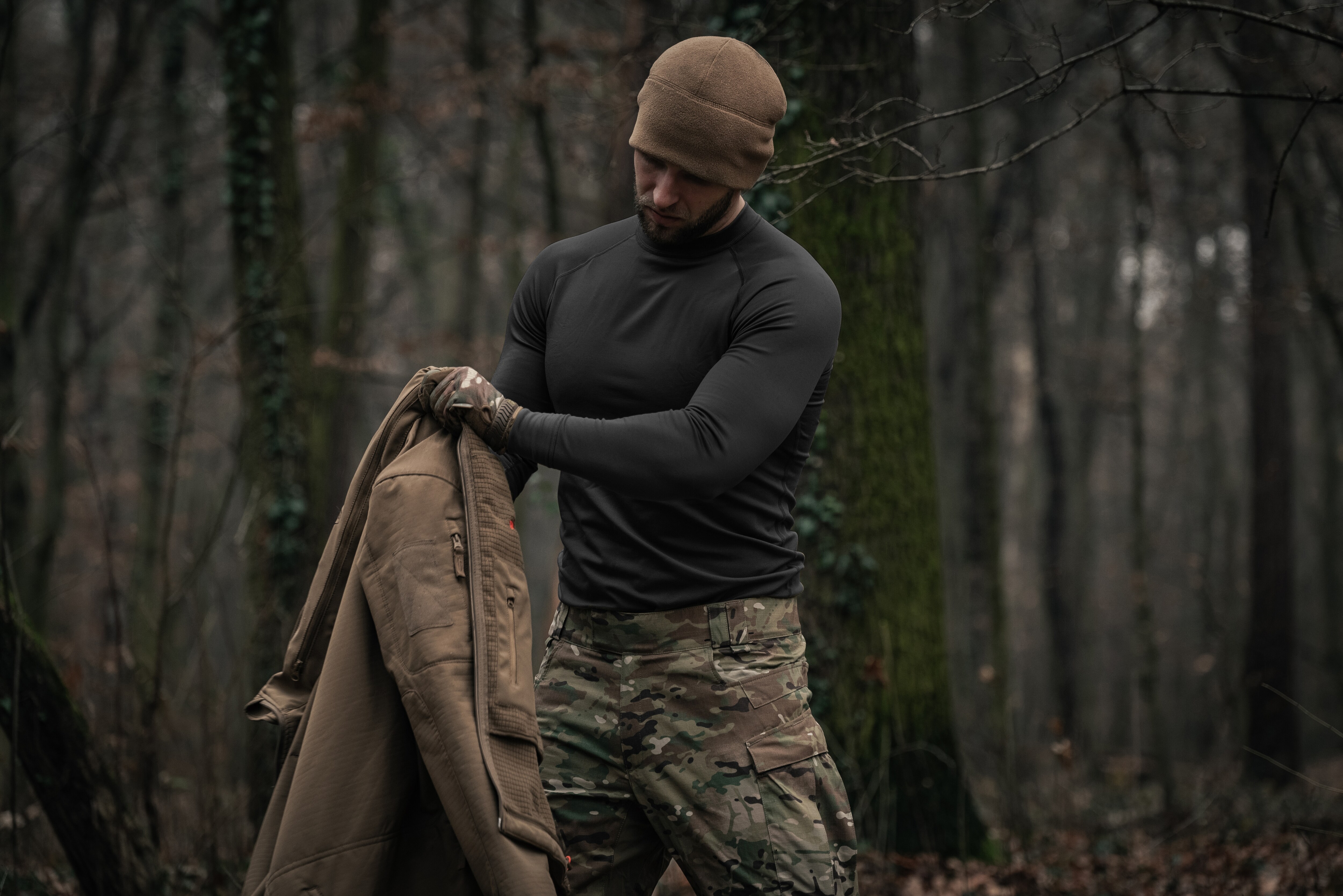 Military Wear Tactical Level 1 termoaktív fehérnemű - Black