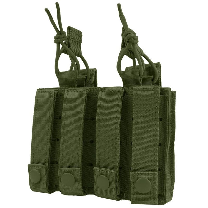 Condor Double Kangaroo Mag Pouch Gen II tároló - Olive Drab