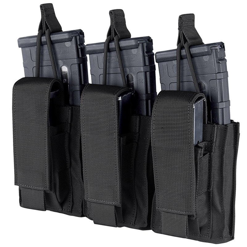 Condor Triple Kangaroo Mag Pouch Gen II tároló - Black