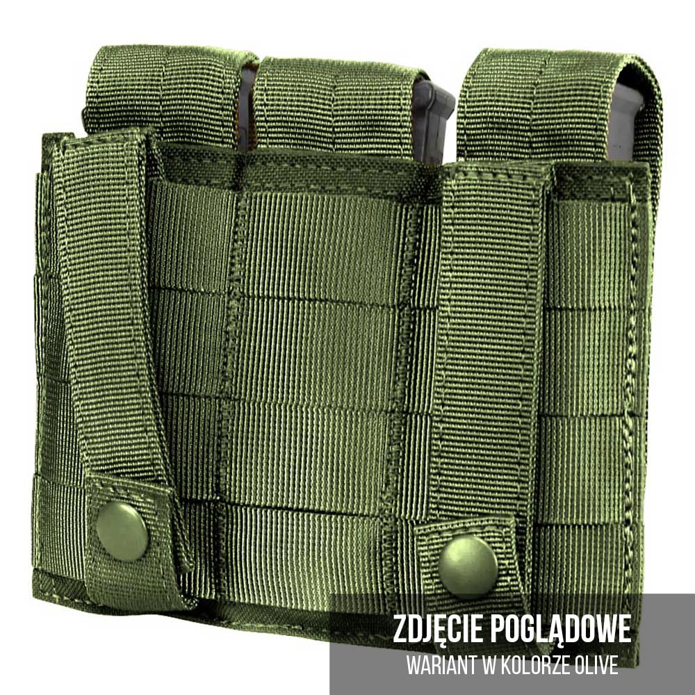 Condor háromrészes tároló Triple Mag Pouch kis tölténytárhoz - Black