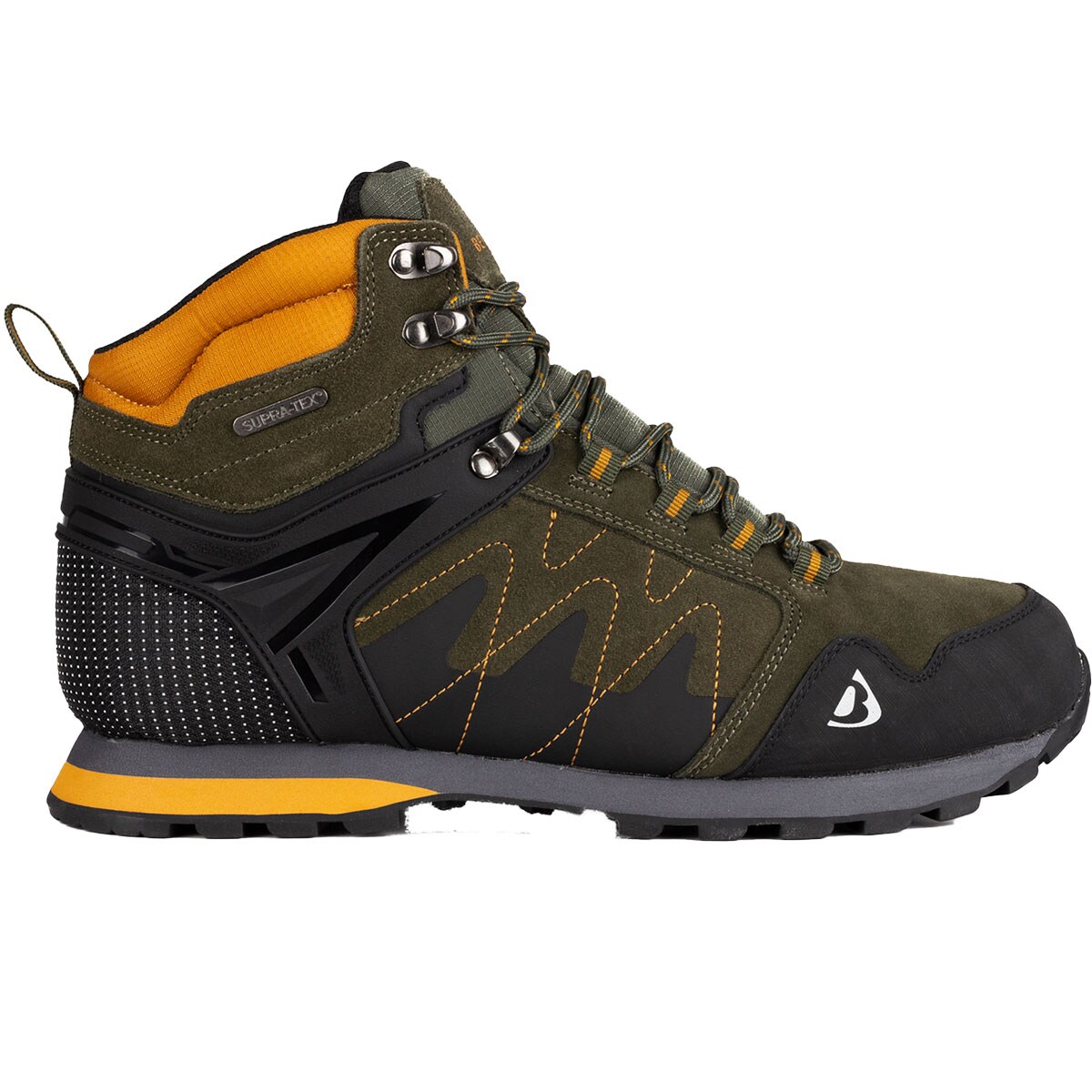 Bergson Tubkal Mid STX bakancs - Khaki