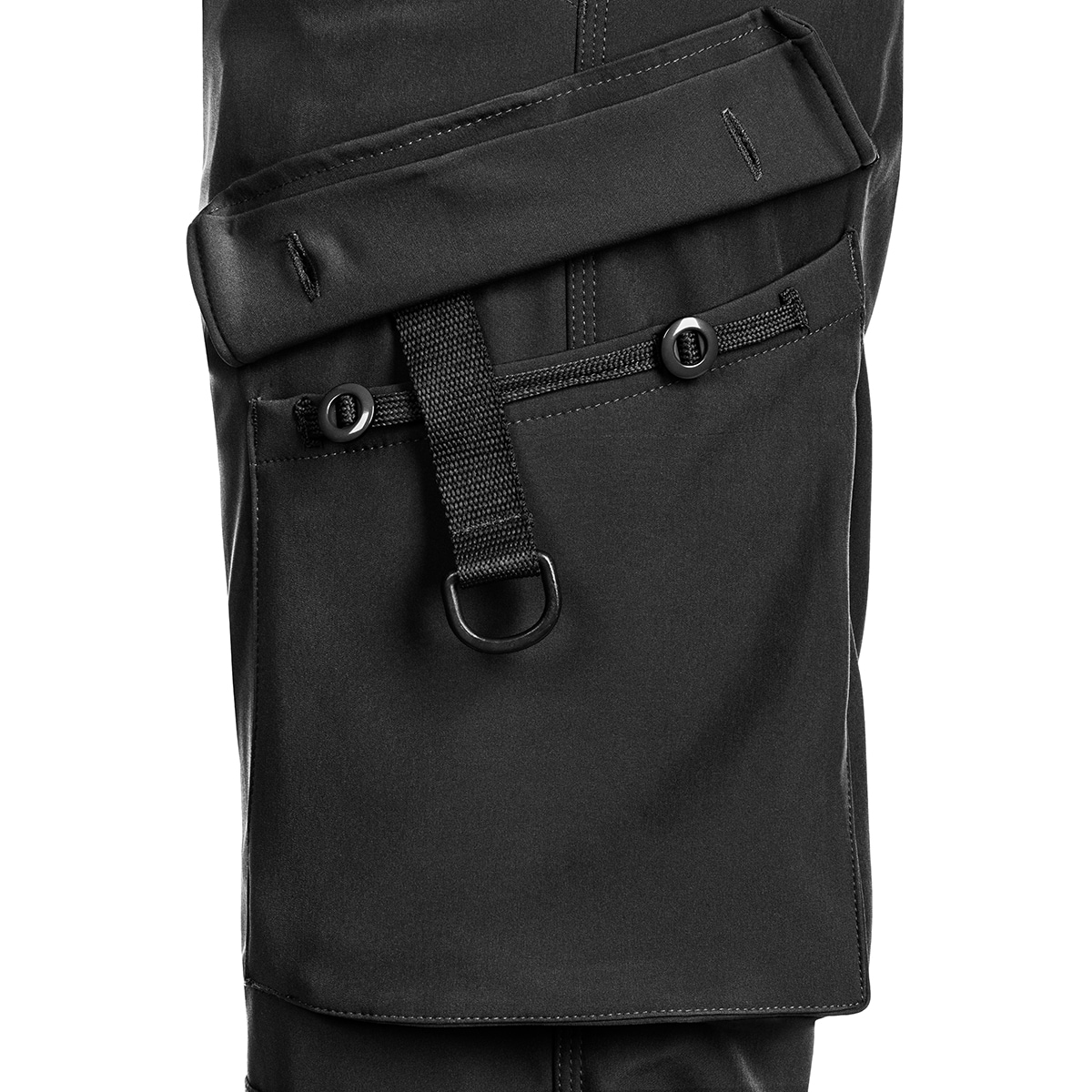 MFH Fox Outdoor Allround bélelt nadrág - Black - vízálló