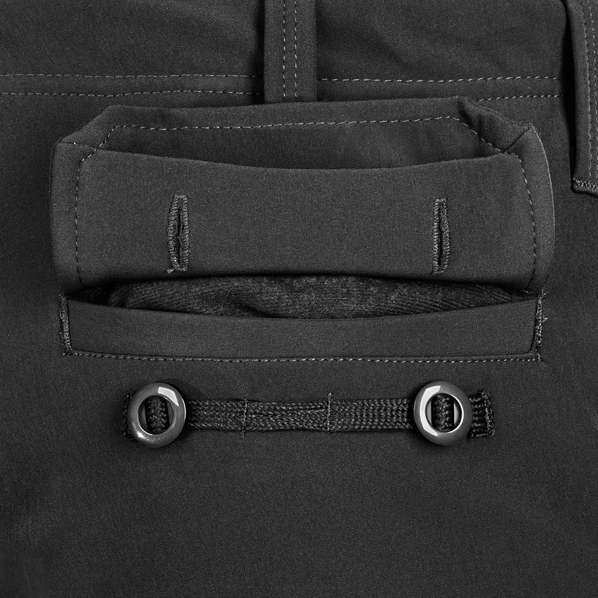 MFH Fox Outdoor Allround bélelt nadrág - Black - vízálló