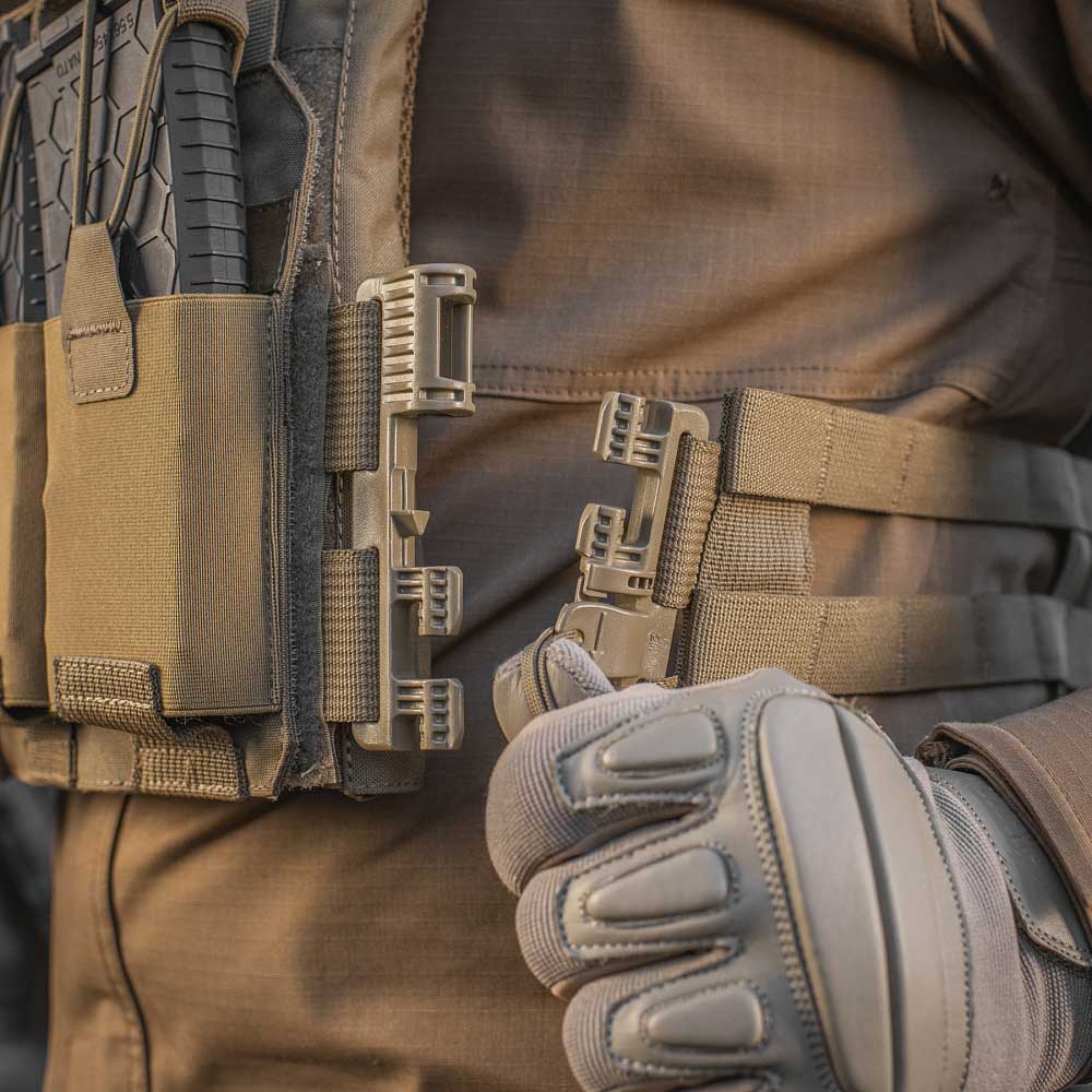 M-Tac Plate Carrier Cuirass QRS Coyote taktikai mellény - lemez L/XL