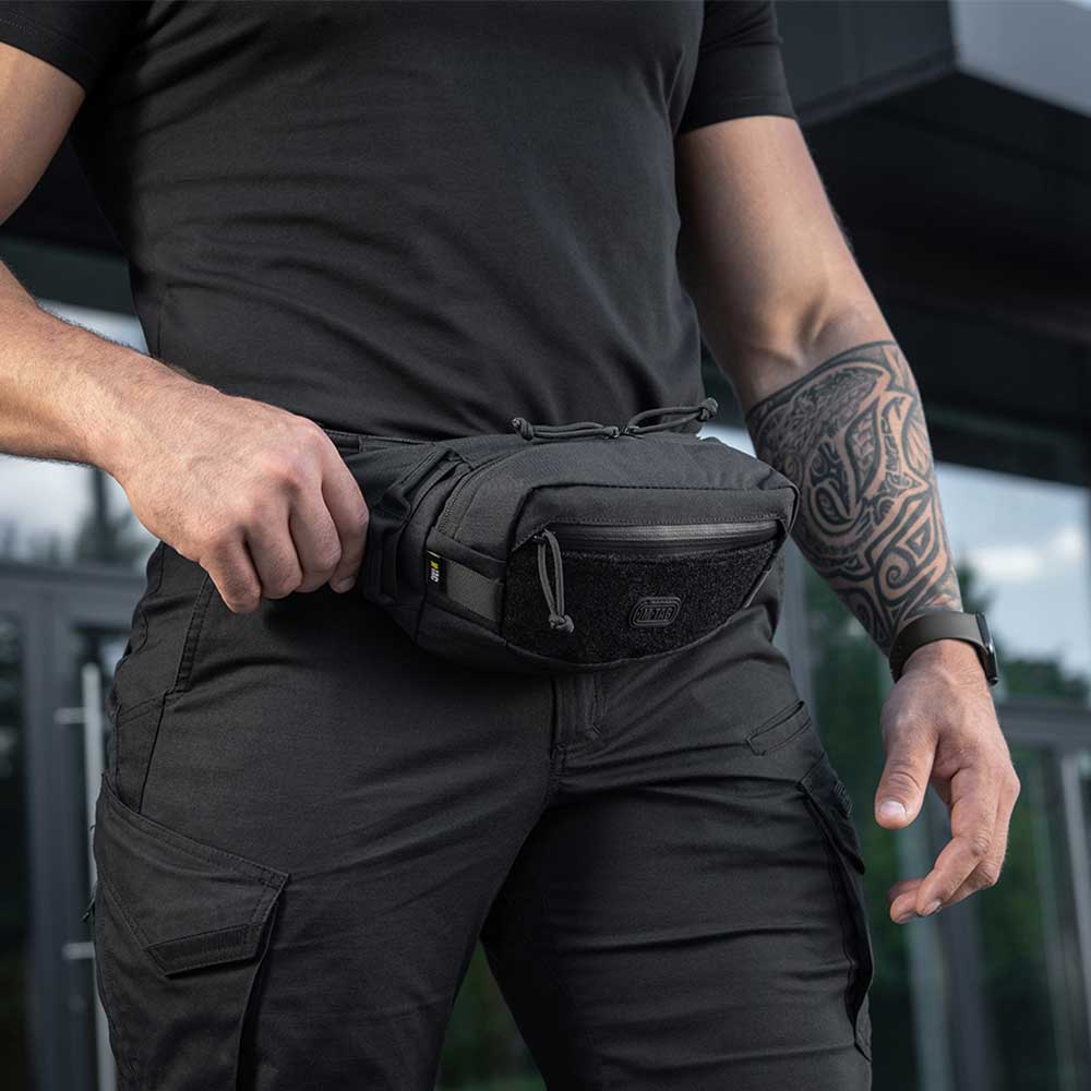 M-Tac Tactical Waist Bag Gen.II övtáska - Black