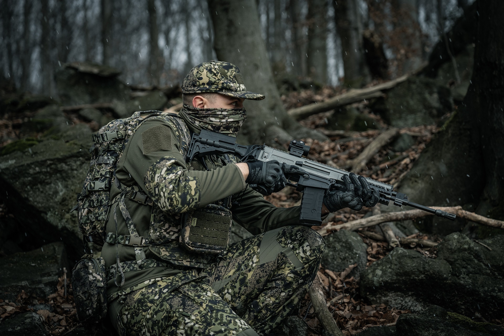 Maskpol Chest Rig taktikai mellény - MAPA