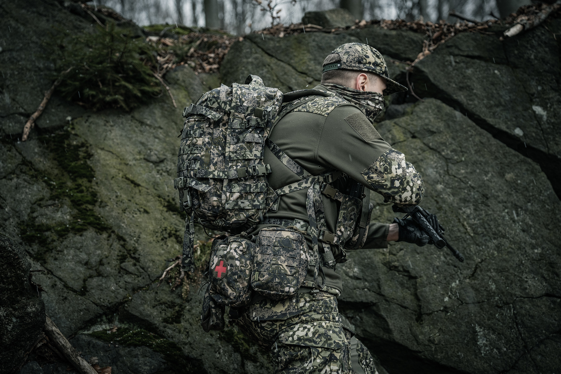 Maskpol Chest Rig taktikai mellény - MAPA
